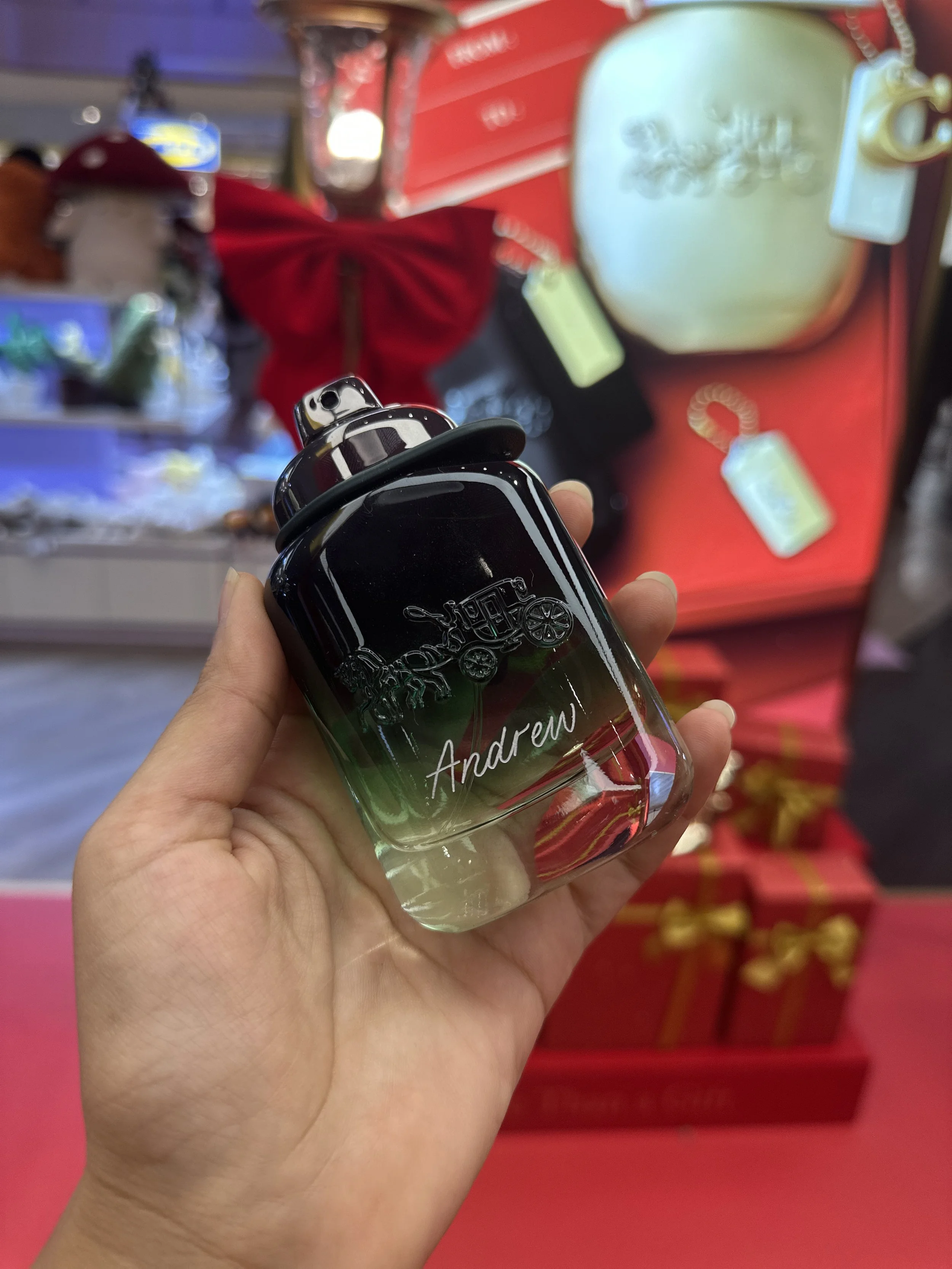 On-site Engraving on Fragrances Hong Kong