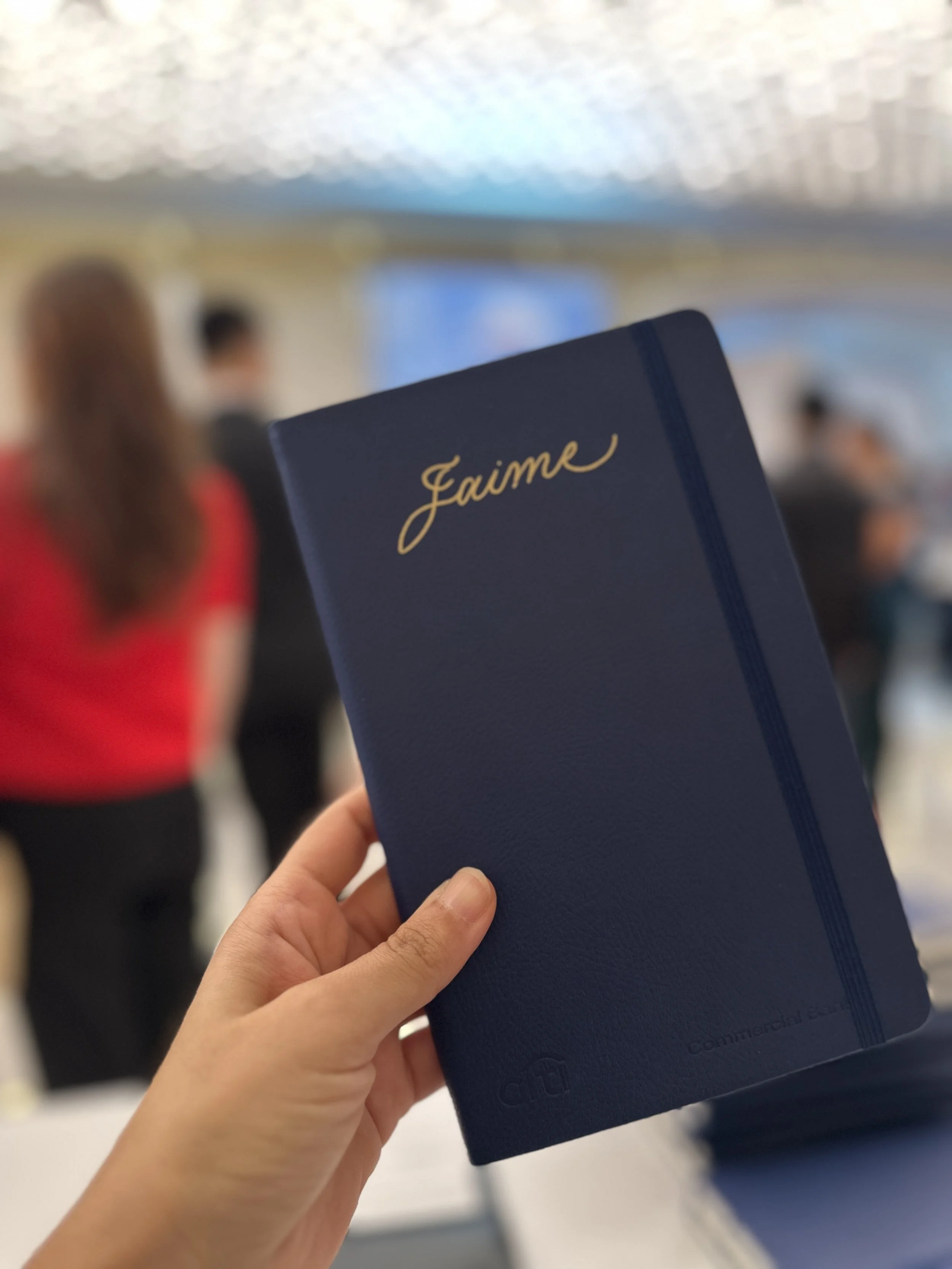 On-site Calligraphy on Notebooks for Citi Hong Kong Executive Summit