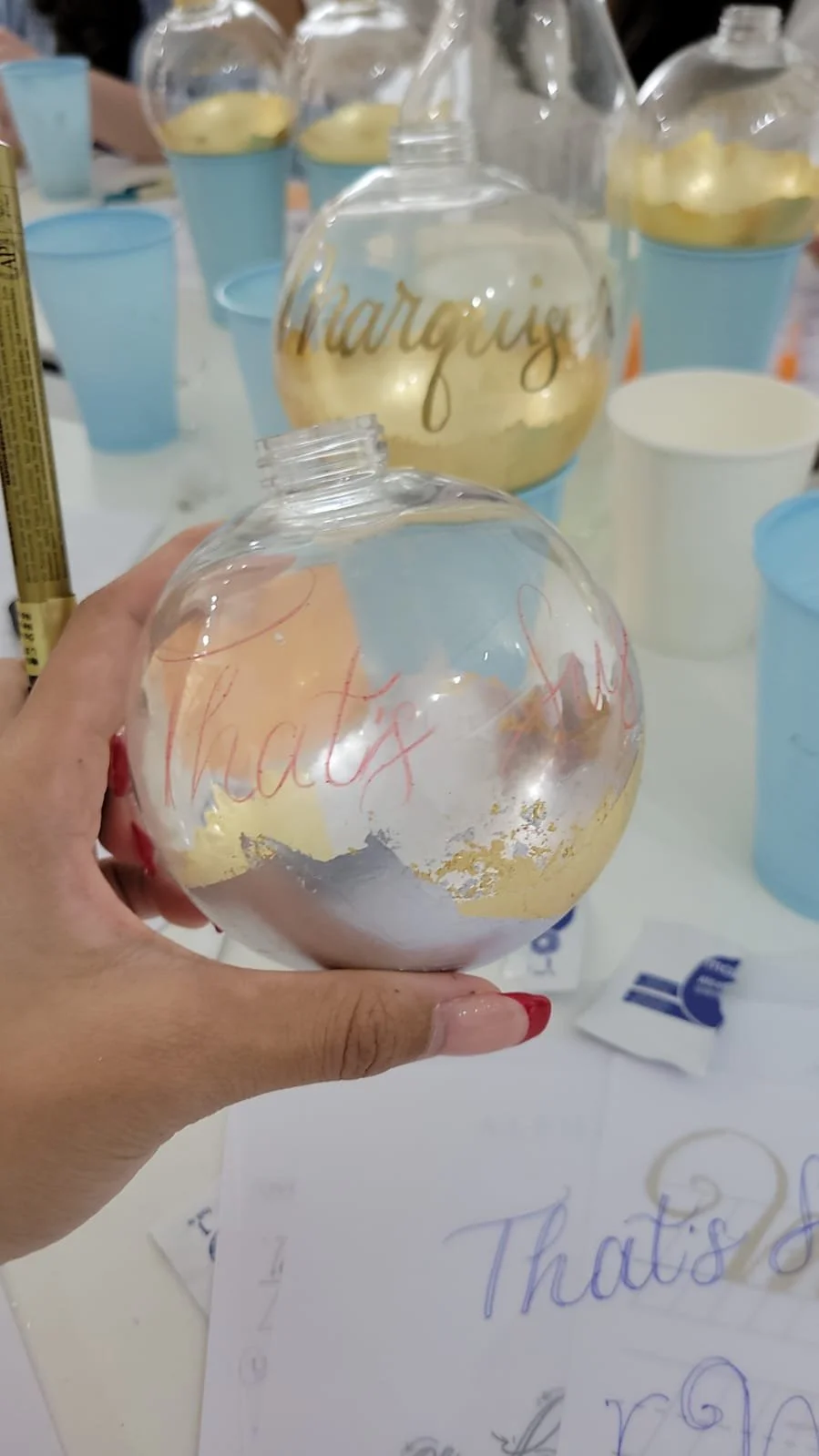 Hong kong personalised bauble workshop