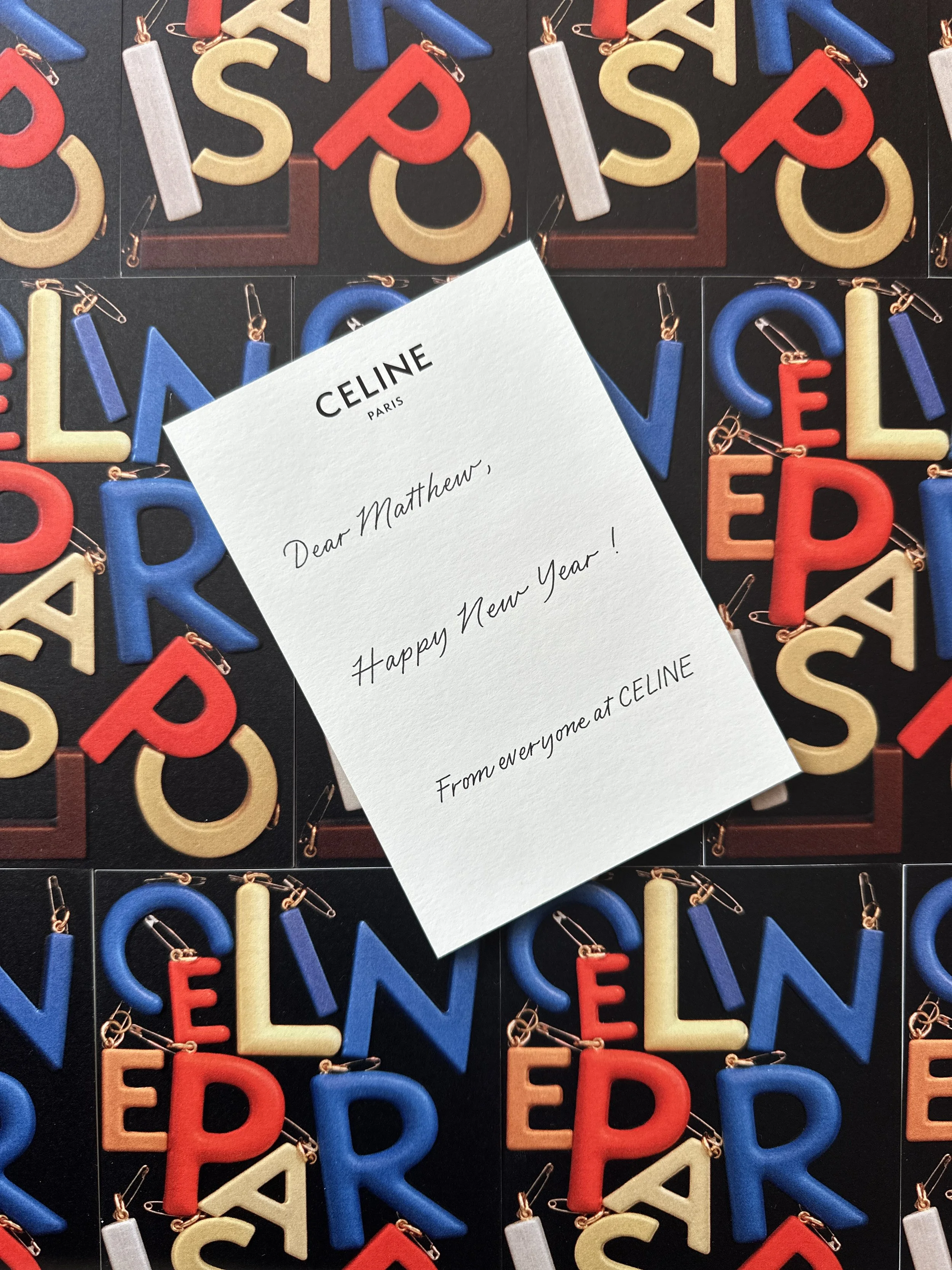 Hong Kong Calligrapher - Hand-written Cards for Celine