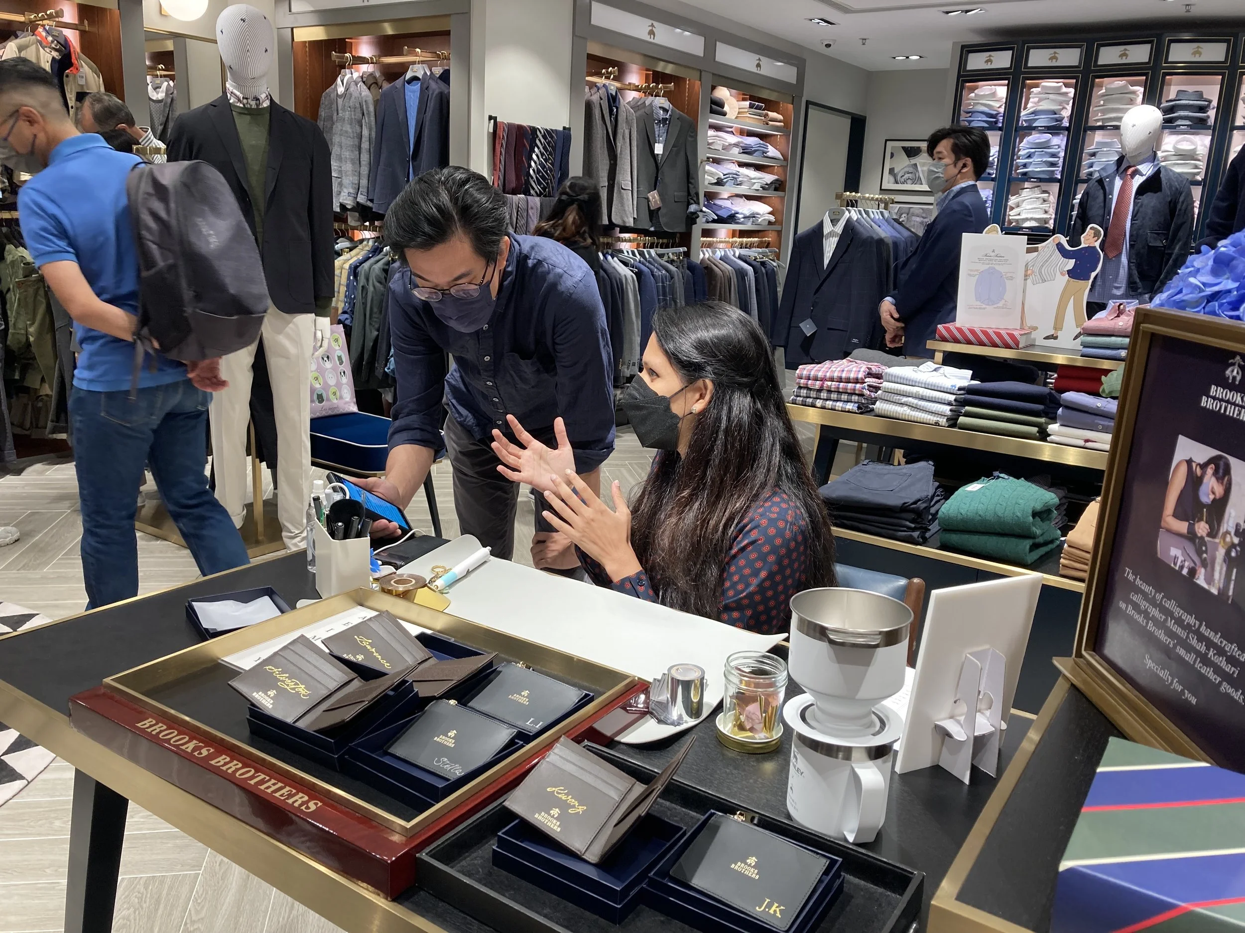 Hong Kong Luxury Calligraphy and Engraving Artist