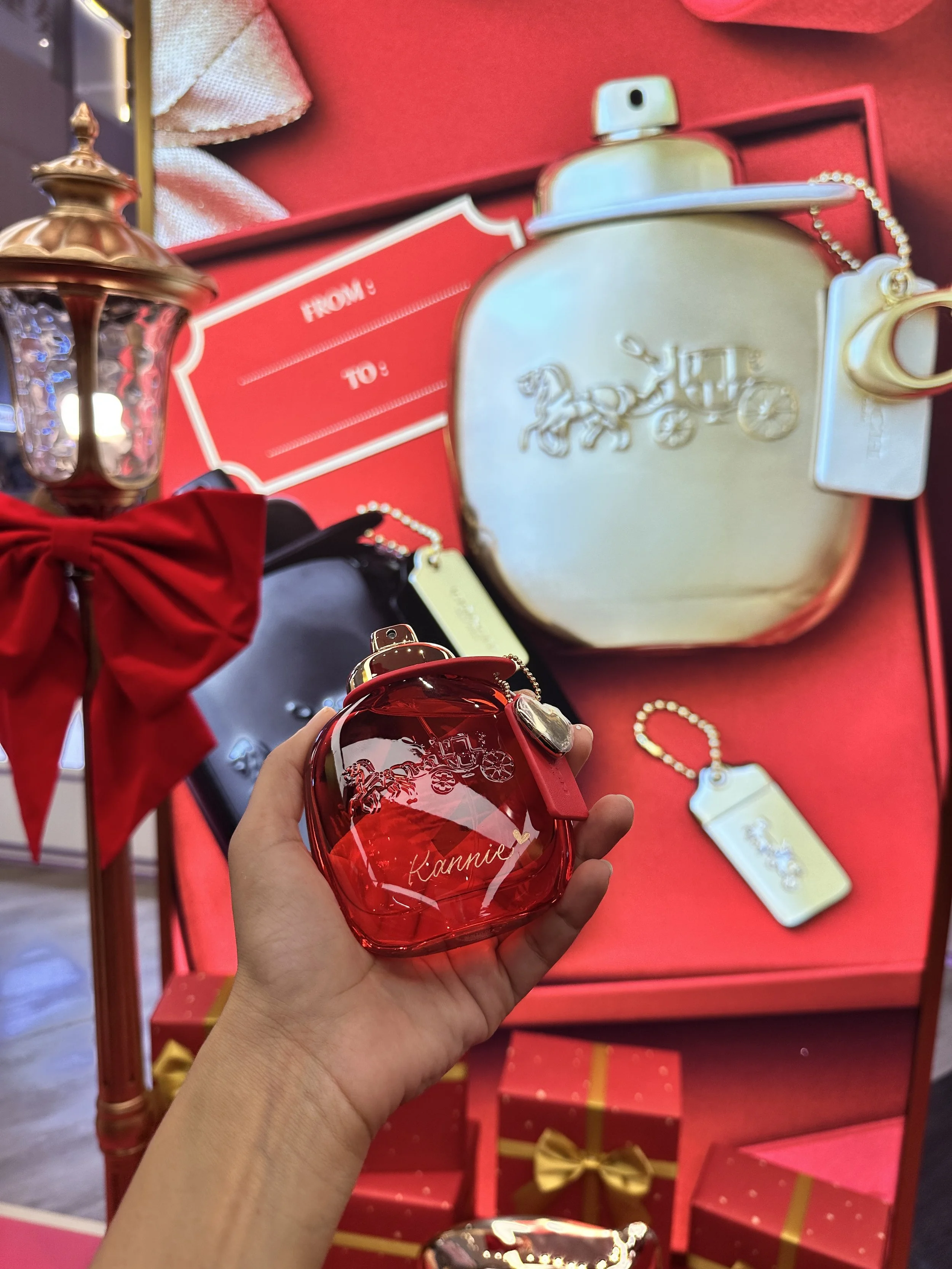 On-site Engraving on Fragrances Hong Kong