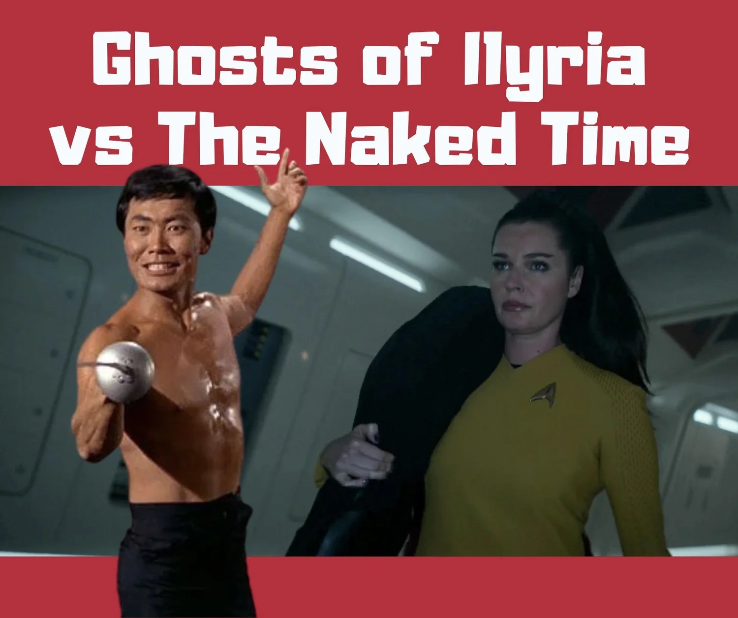 Star Trek Strange New Worlds Meets Vintage Ep. The Naked Time episode artwork