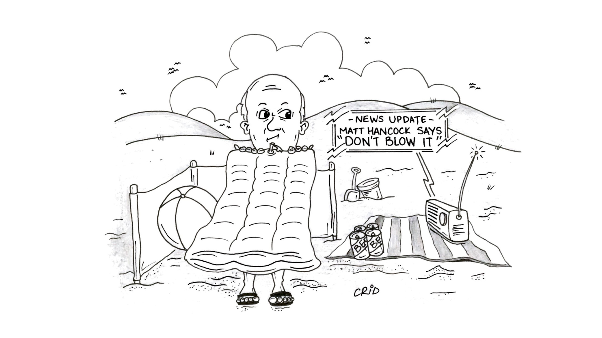 ‘Don’t blow it!’