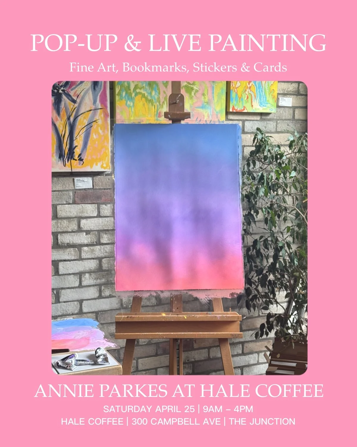 POP-UP & LIVE PAINTING