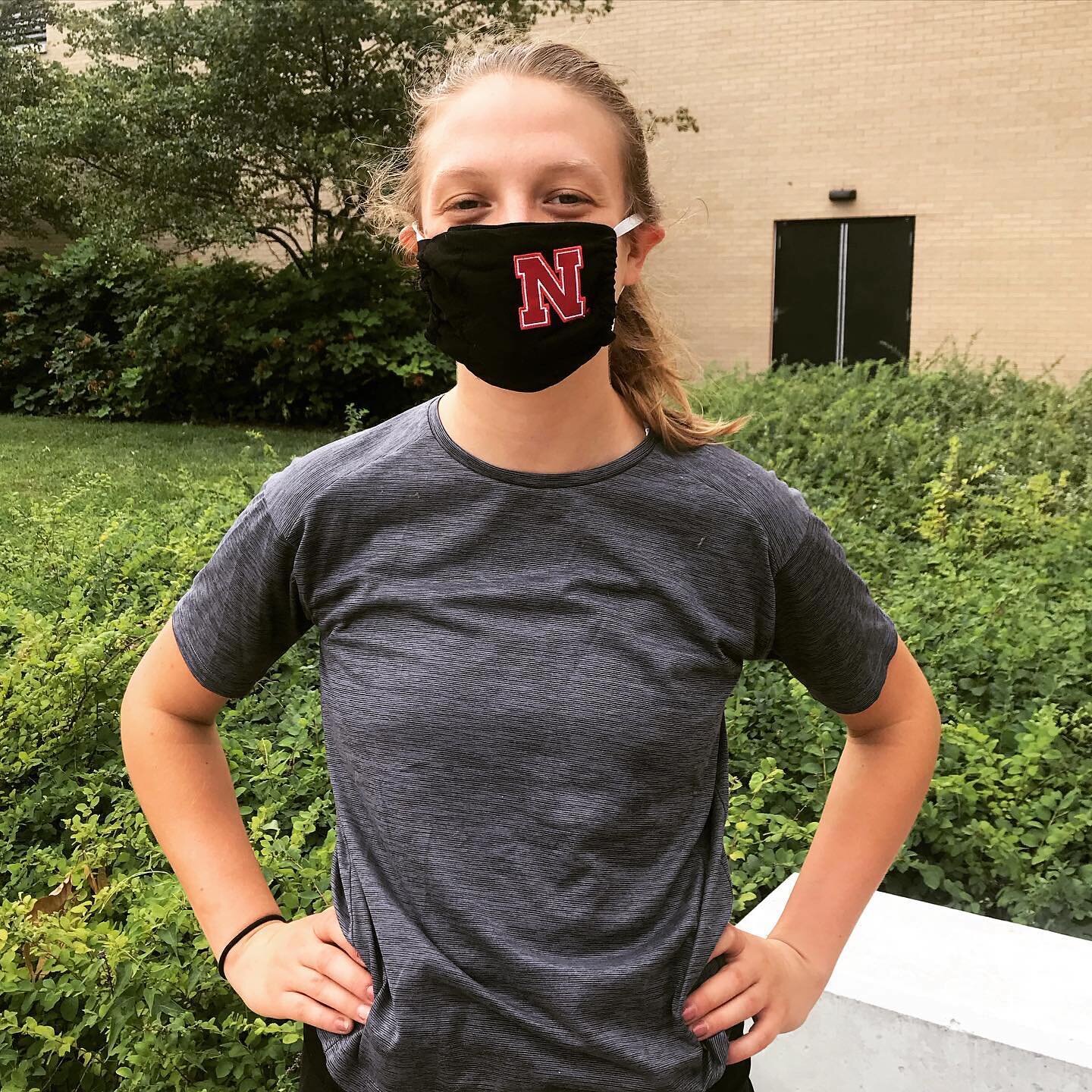 Are you ready for school to start?! You too can wear these cool Husker masks...just be sure to wash with soap and hot water after every use! UNL students can pick up their 2 cloth masks at the Nebraska Union, Campus Recreation Center or East Campus R