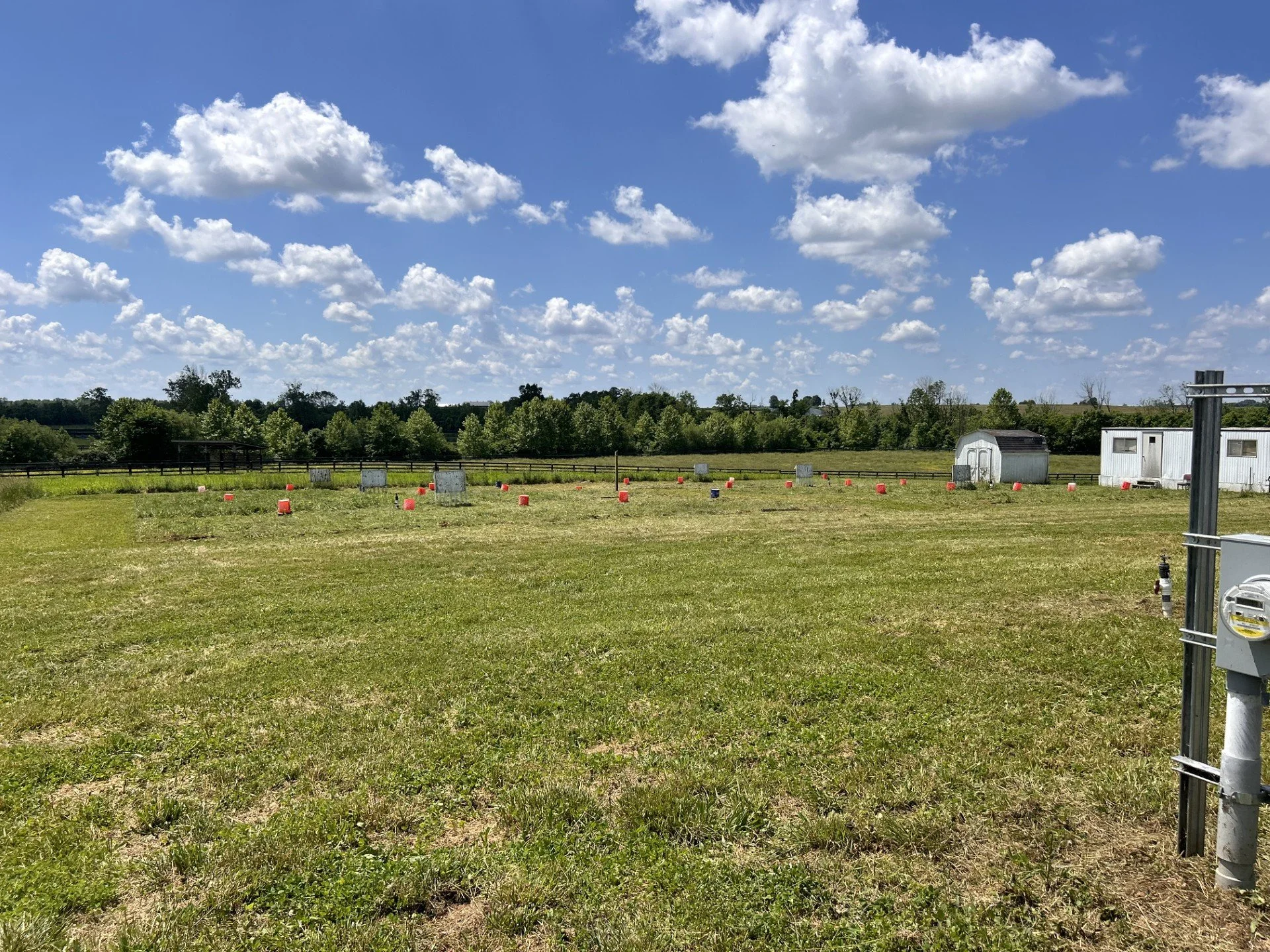 Getting the plots and greenhouses prepped and ready for the summer field season! #biosystemsengineering #mesocosms