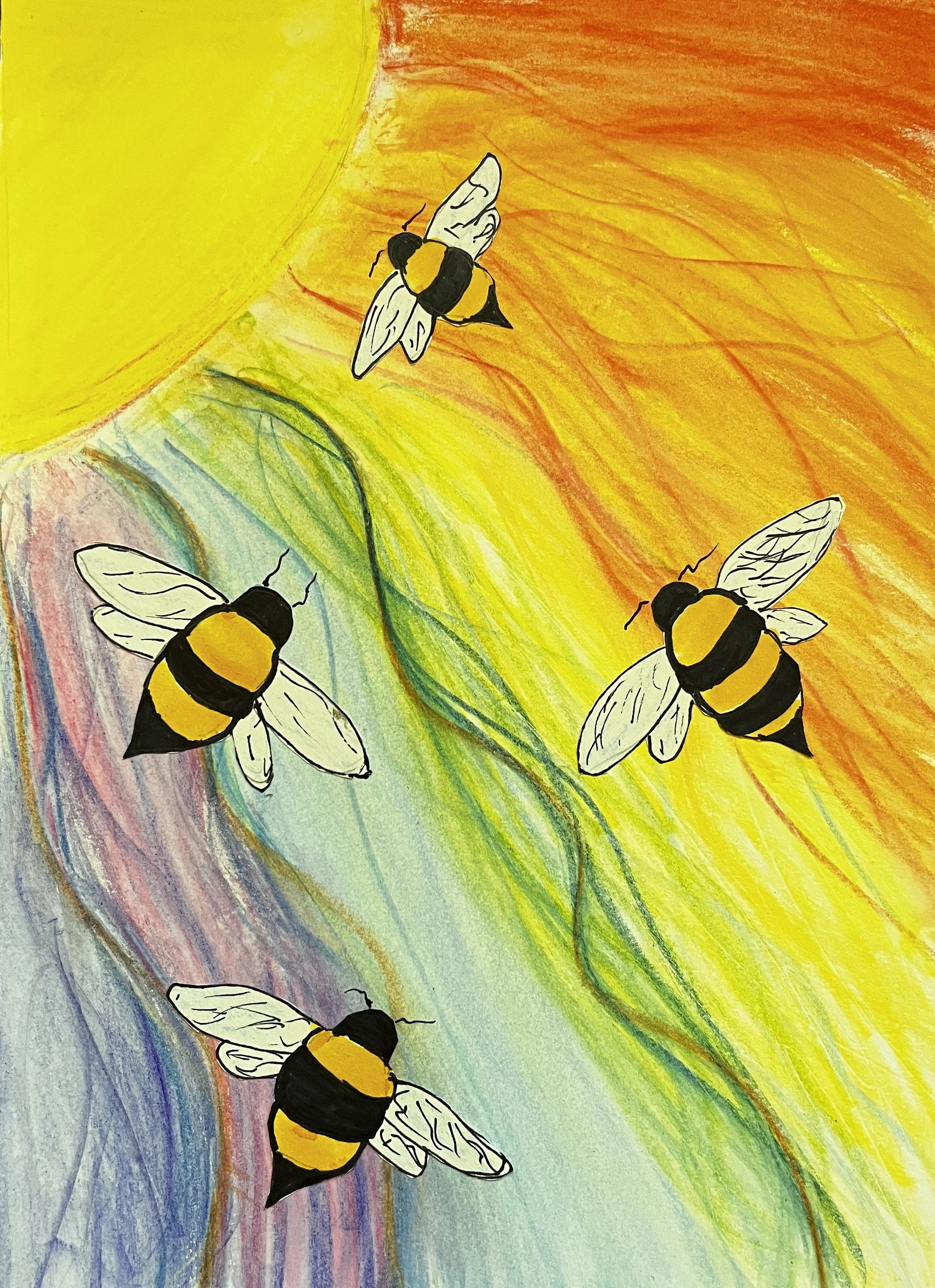 "Summer Beez, and Some Are Not" by landonewts