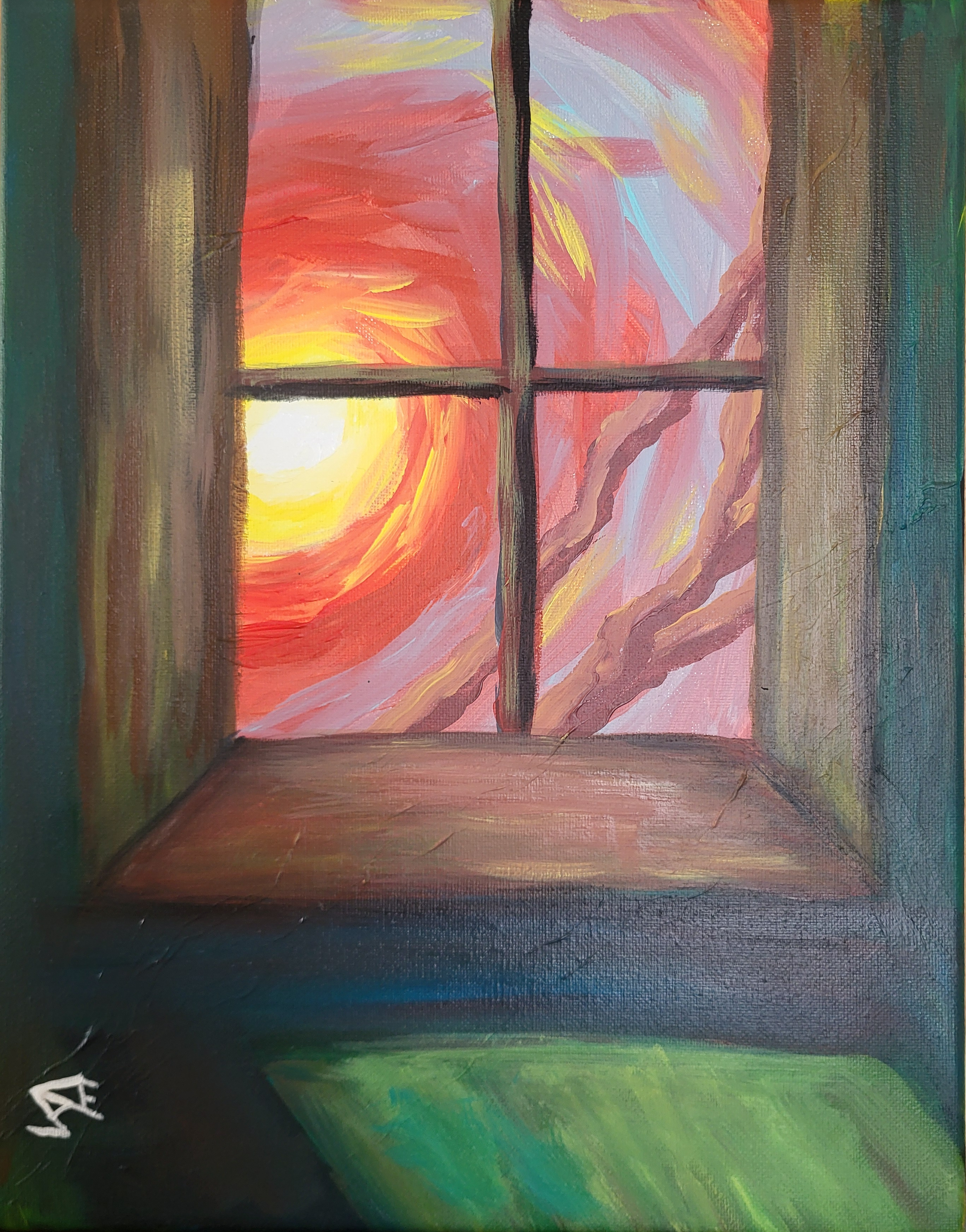 "Light in the Window" by Auntie Julie Willis