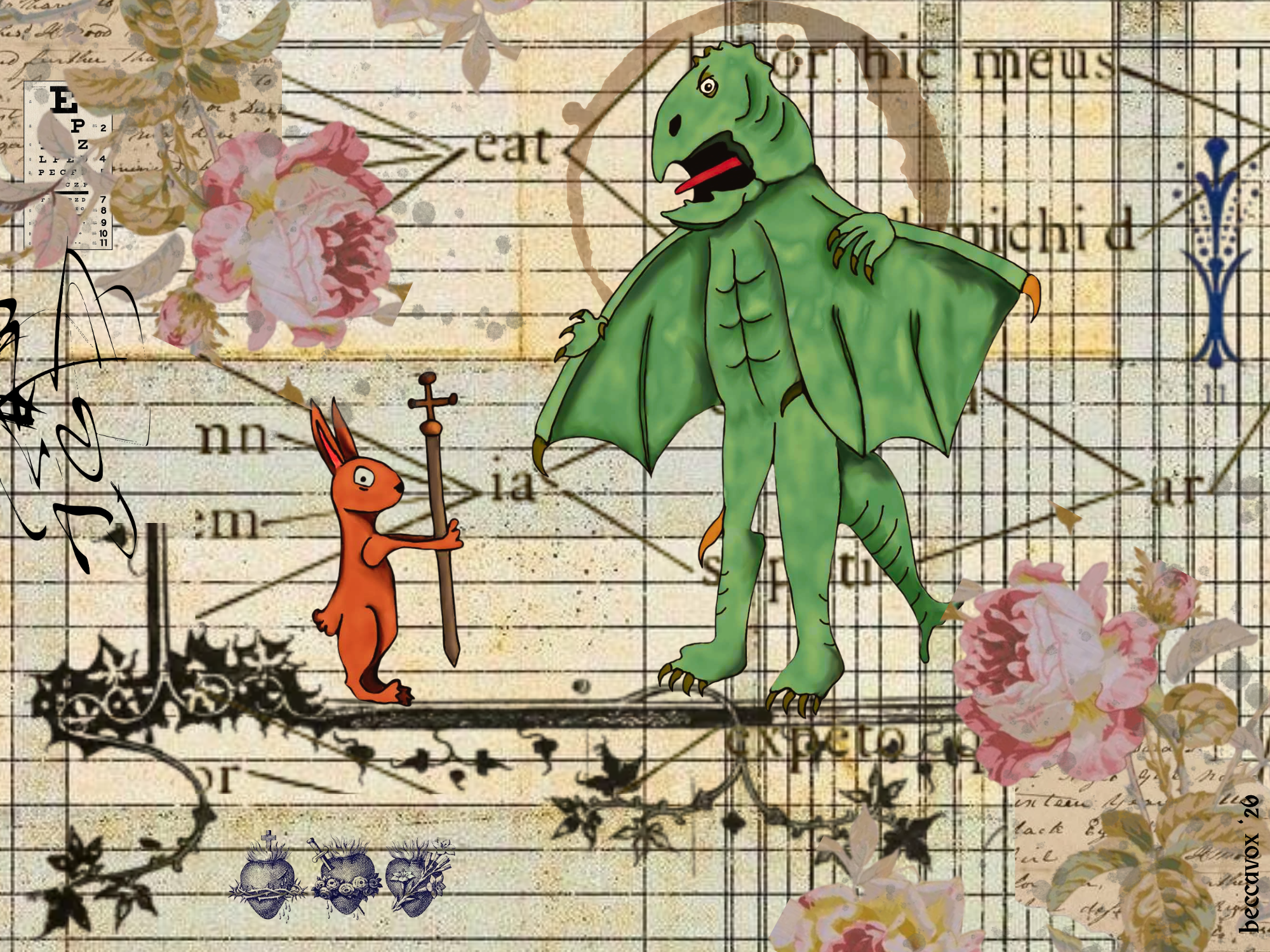"Medieval Mahar" by Rebecca Biggs
