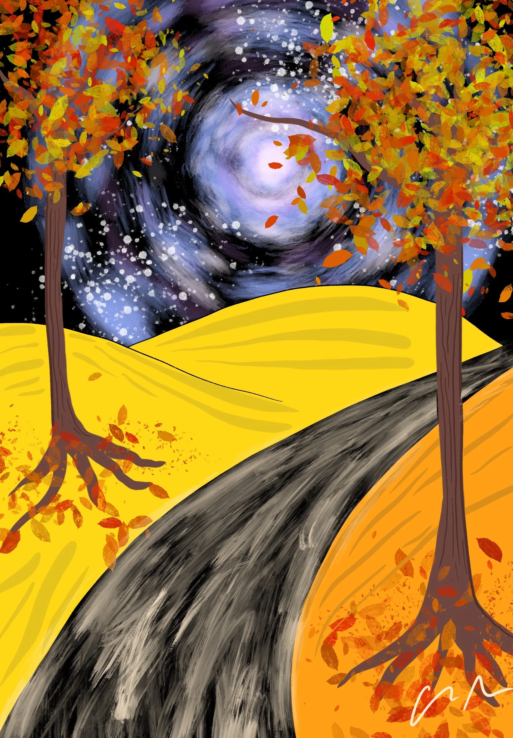 "Trippy Autumnal Evening" by Chris GErsbeck
