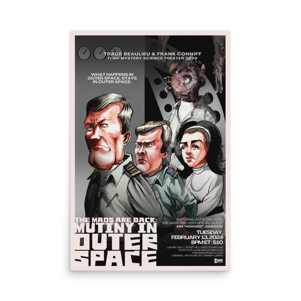 The Mads Are Back | Matte Poster Print | The Creeping Terror Design By ...