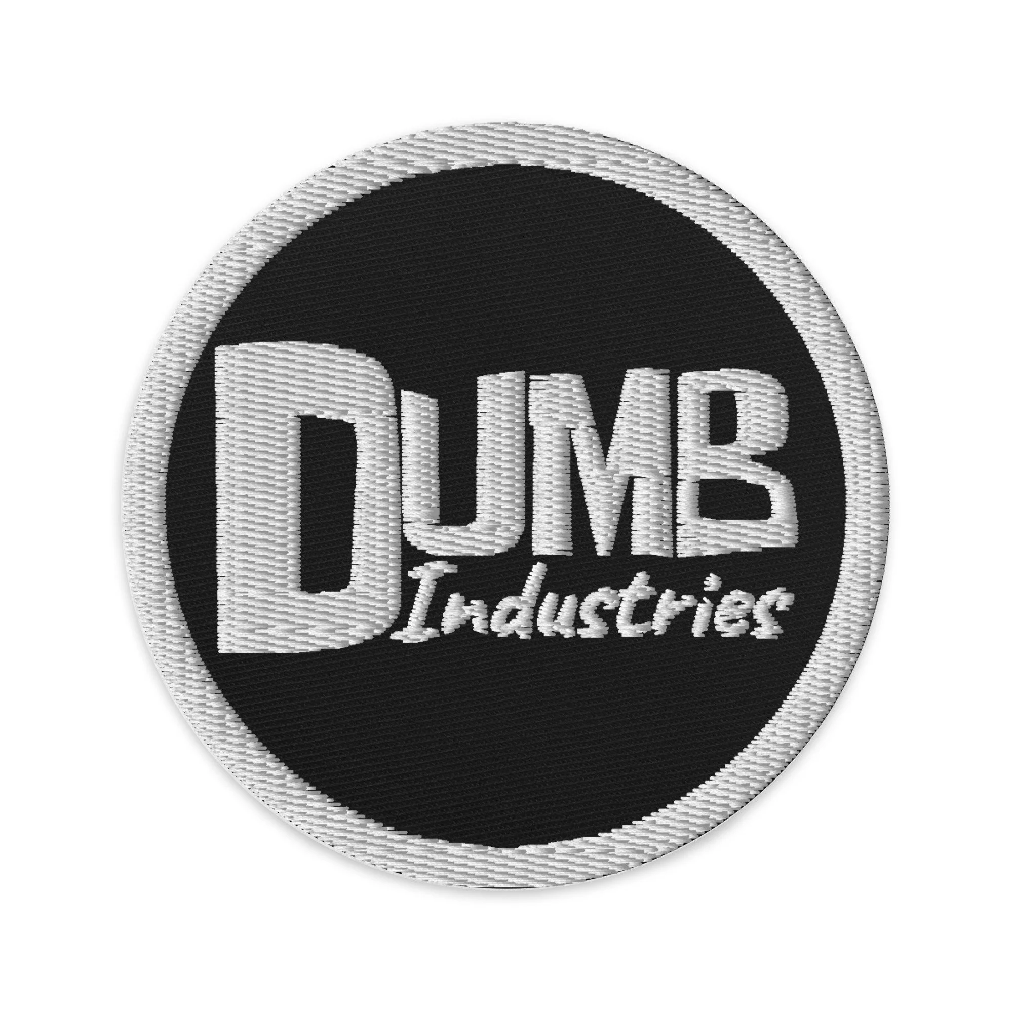 Dumb Industries Embroidered Patch