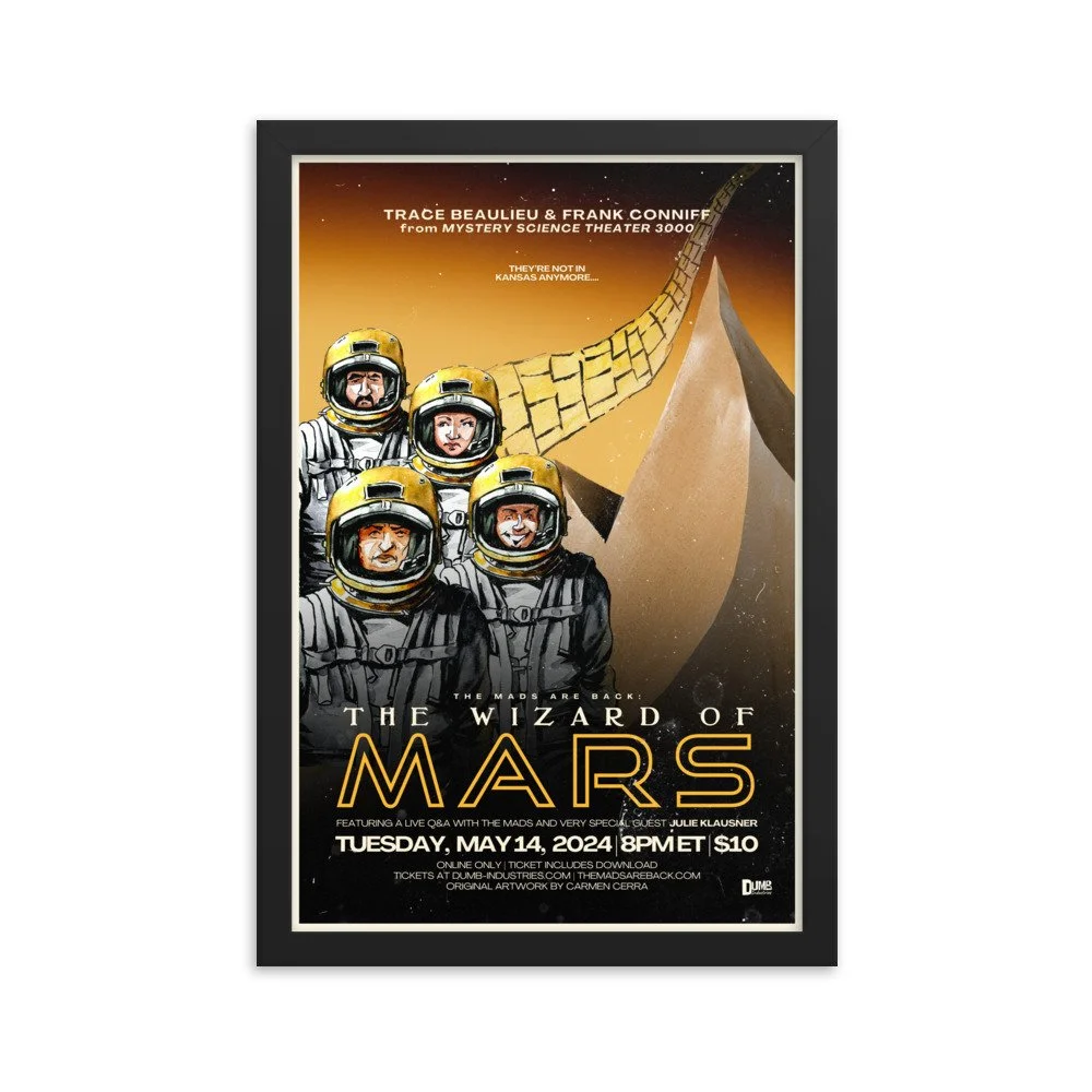 The Mads Are Back Framed Poster Print — Dumb Industries