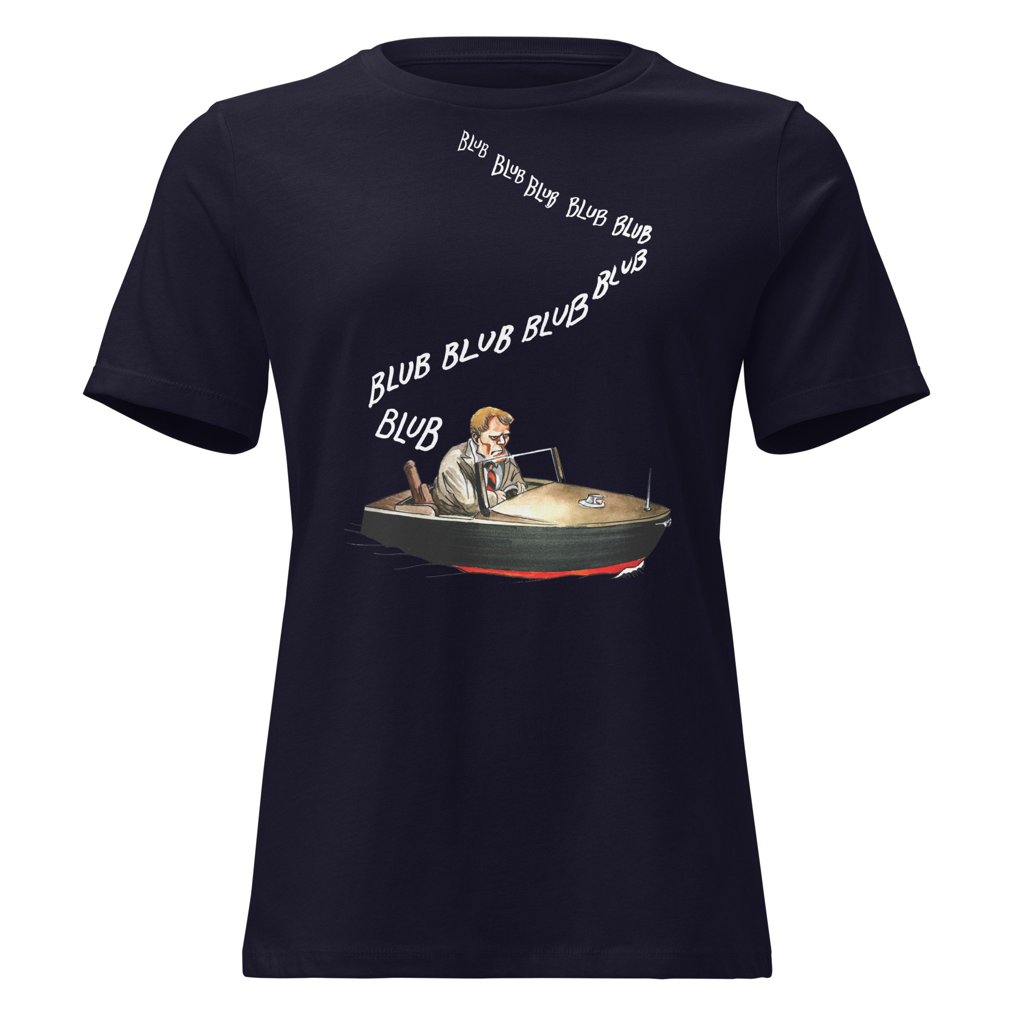 The Mads Are Back 2025 Blub Blub Women's Relaxed T-Shirt Dark