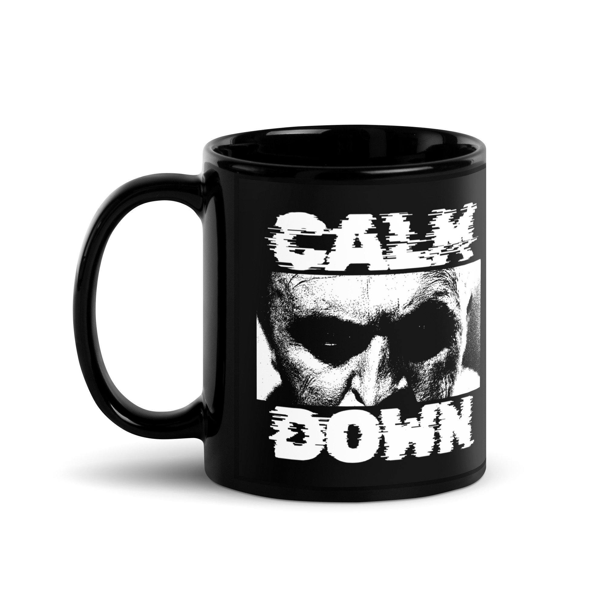 Weird & Wonderful Wednesday Watchalongs | Calm Down | Black Glossy Mug