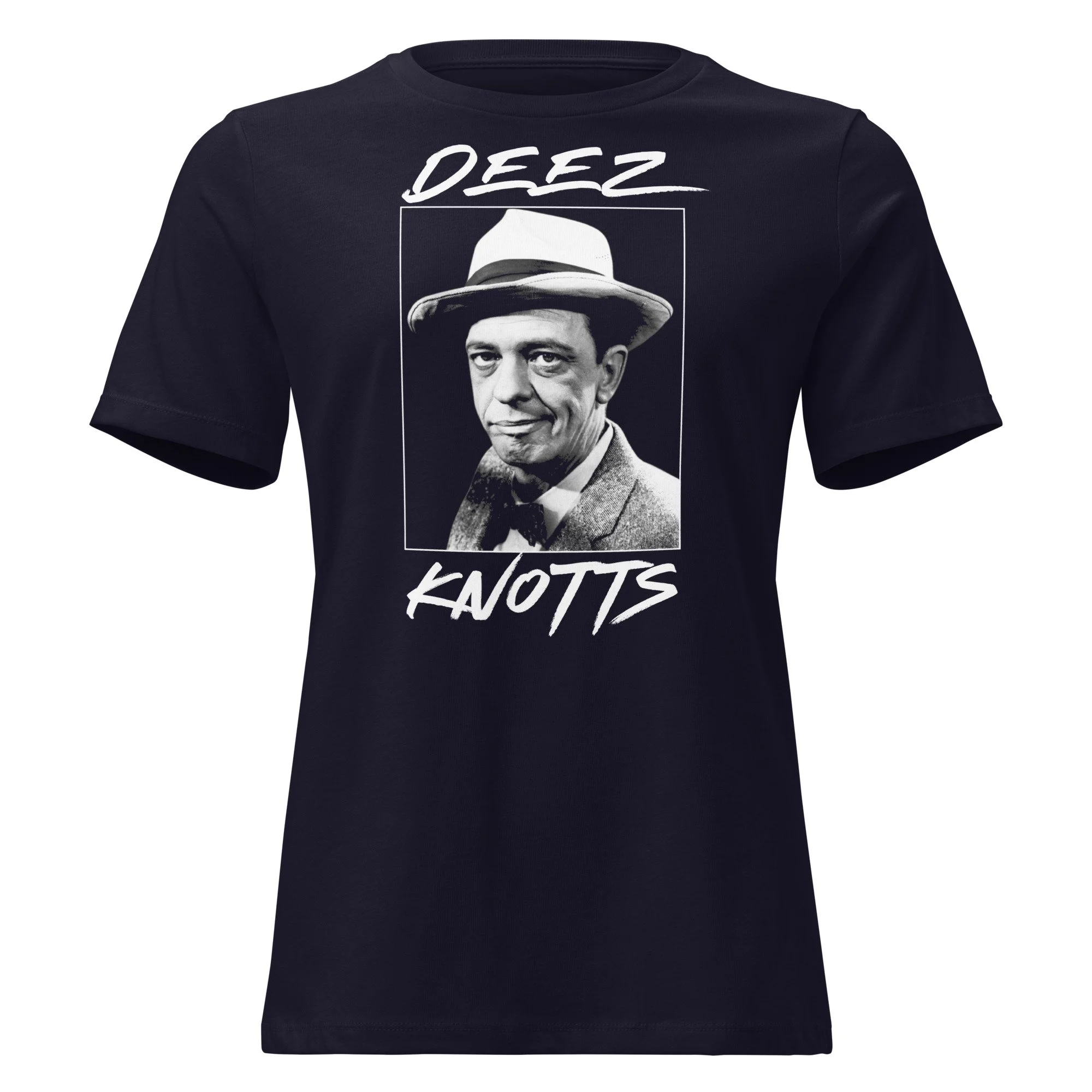 Deez Knotts | The Dumb Industries Mystery Hour | Women's Relaxed T-Shirt Dark