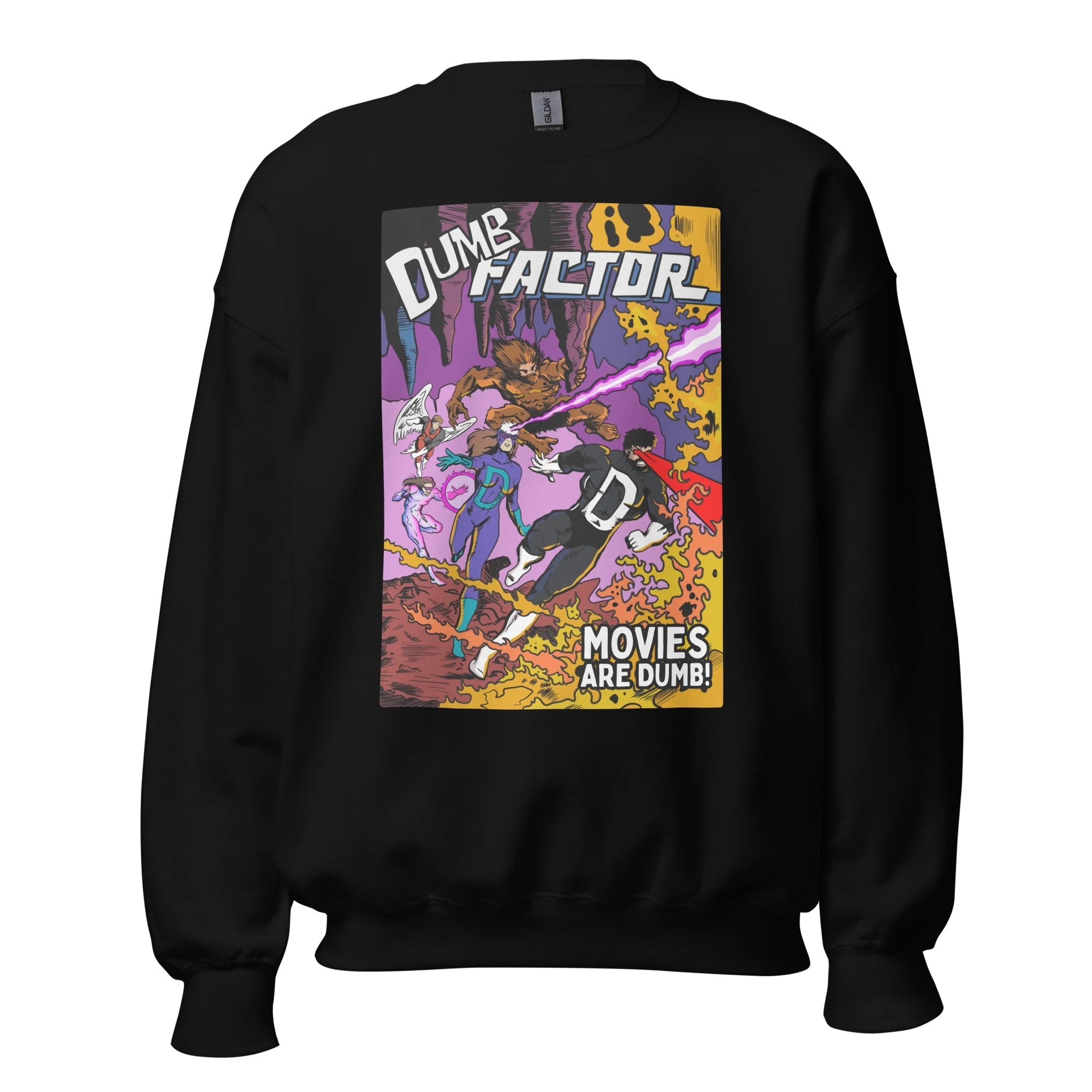 Movies Are Dumb | Dumb-Factor | Unisex Sweatshirt