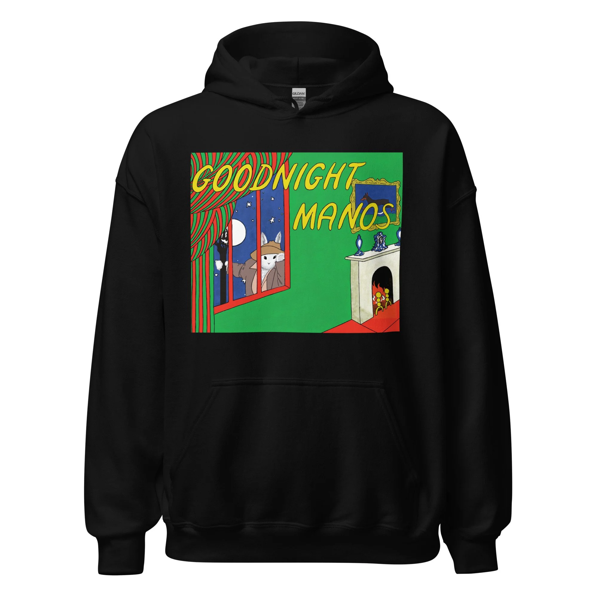 Jackey Neyman Jones | Goodnight Moon/Manos Mashup | Unisex Hoodie