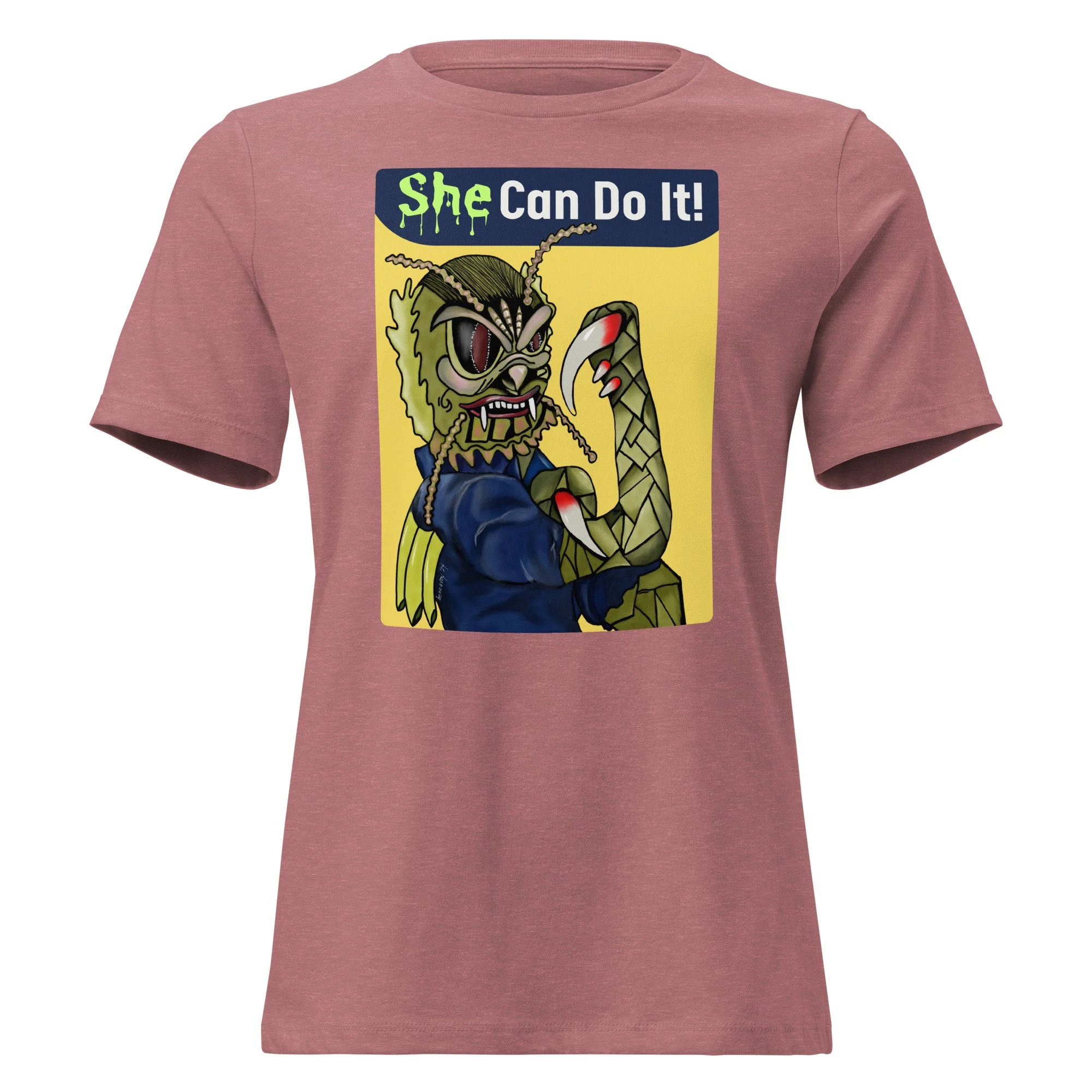 She (Creature) Can Do It! | Dumb Industries | Mashup Women's Relaxed T-Shirt Light