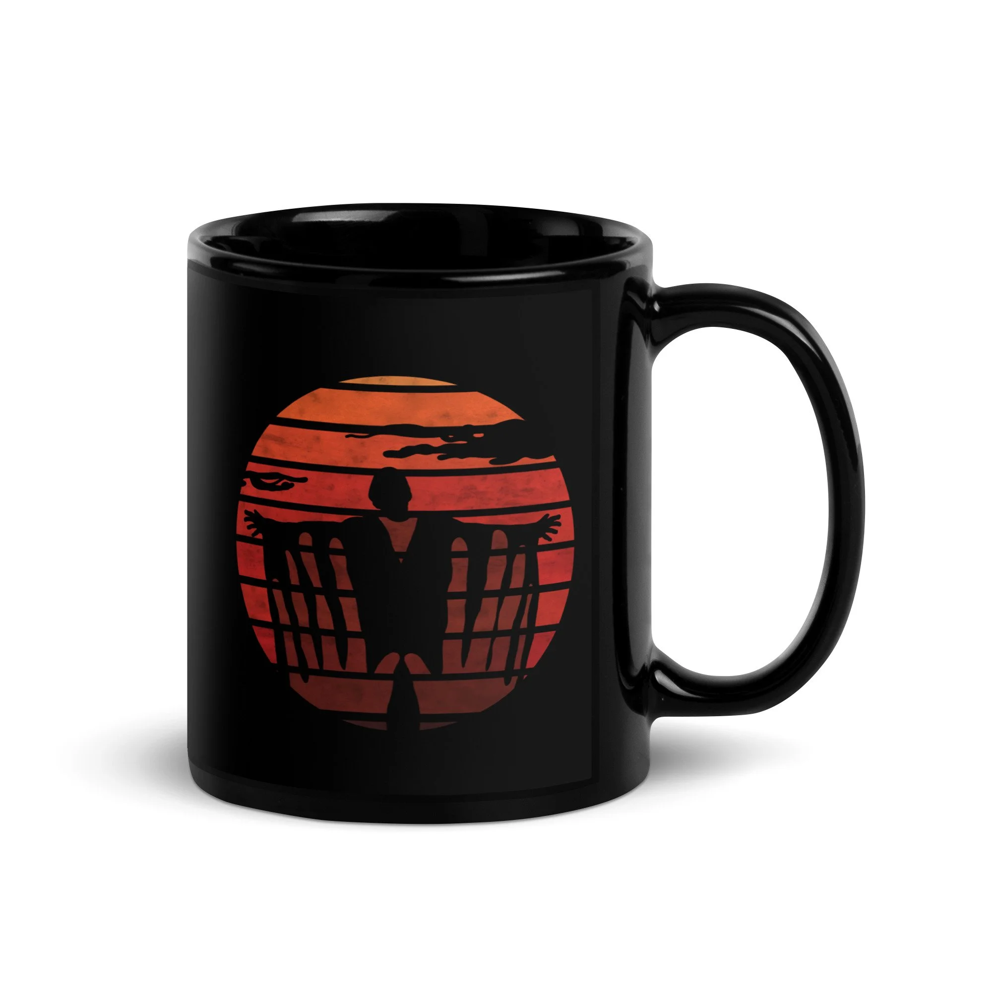 Manos Day 2025 | Black Glossy Mug
