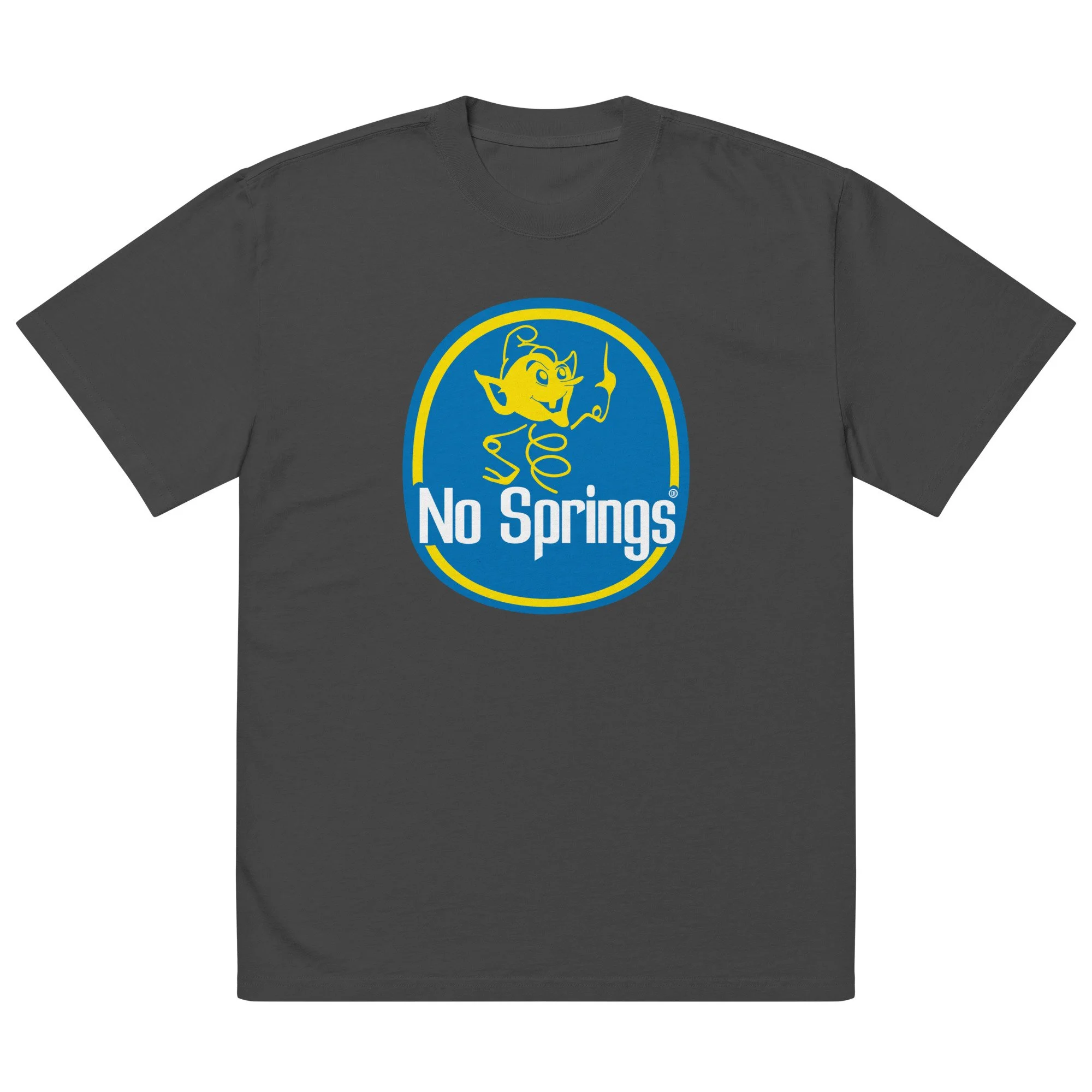 Dumb Industries | No Springs! Design by Josh Flowers | Oversized faded t-shirt