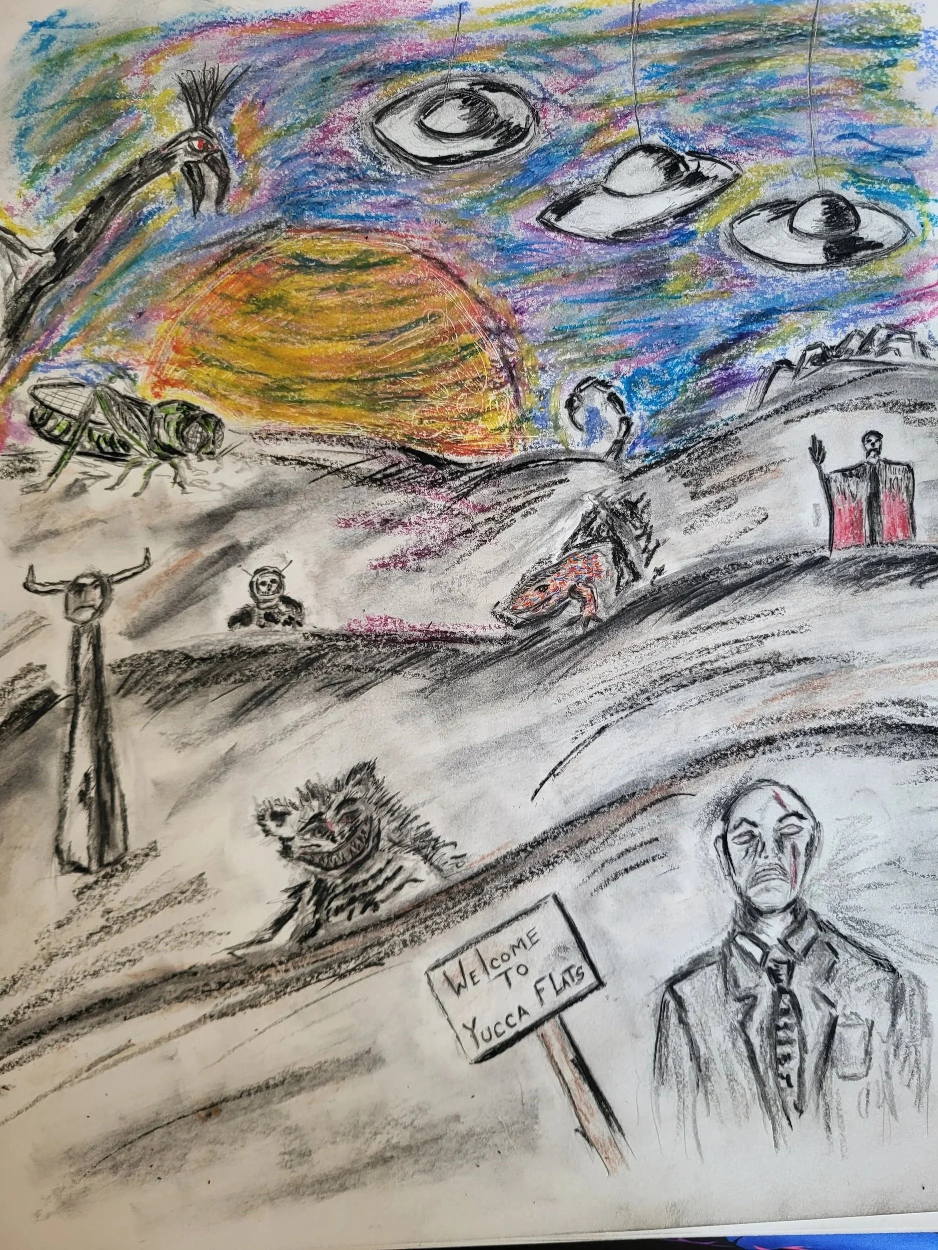 "Quiet Night at Yucca Flats" by Dan Willis