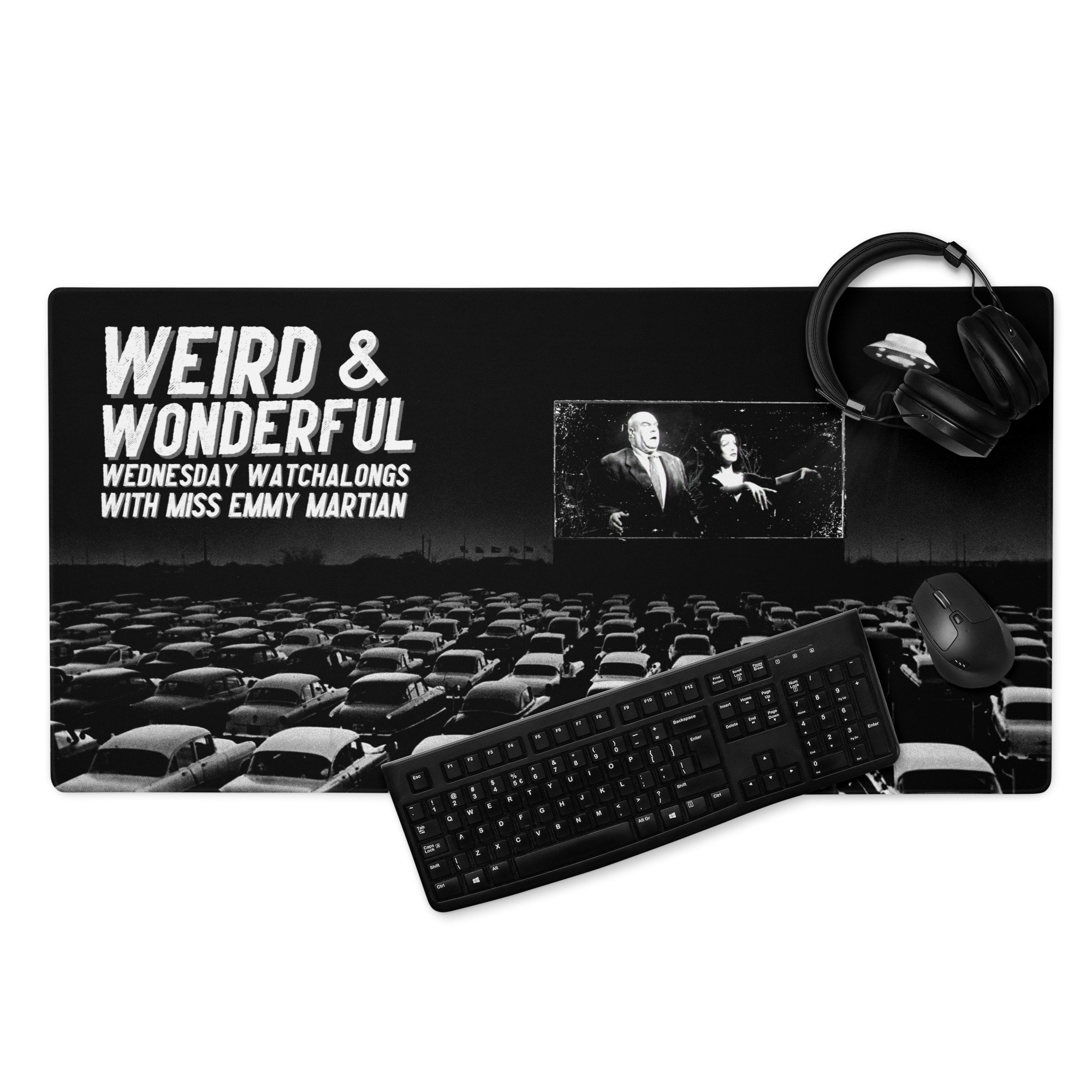 Weird & Wonderful Wednesday Watchalongs Gaming Mouse Pad