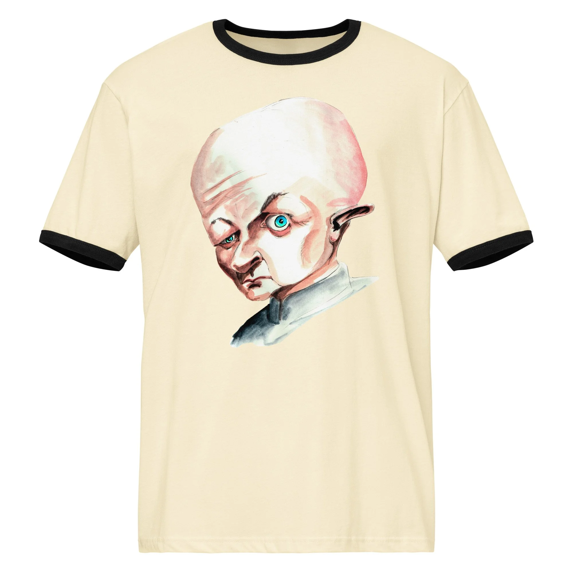 Blofeld by Carmen Cerra | Unisex ringer t-shirt