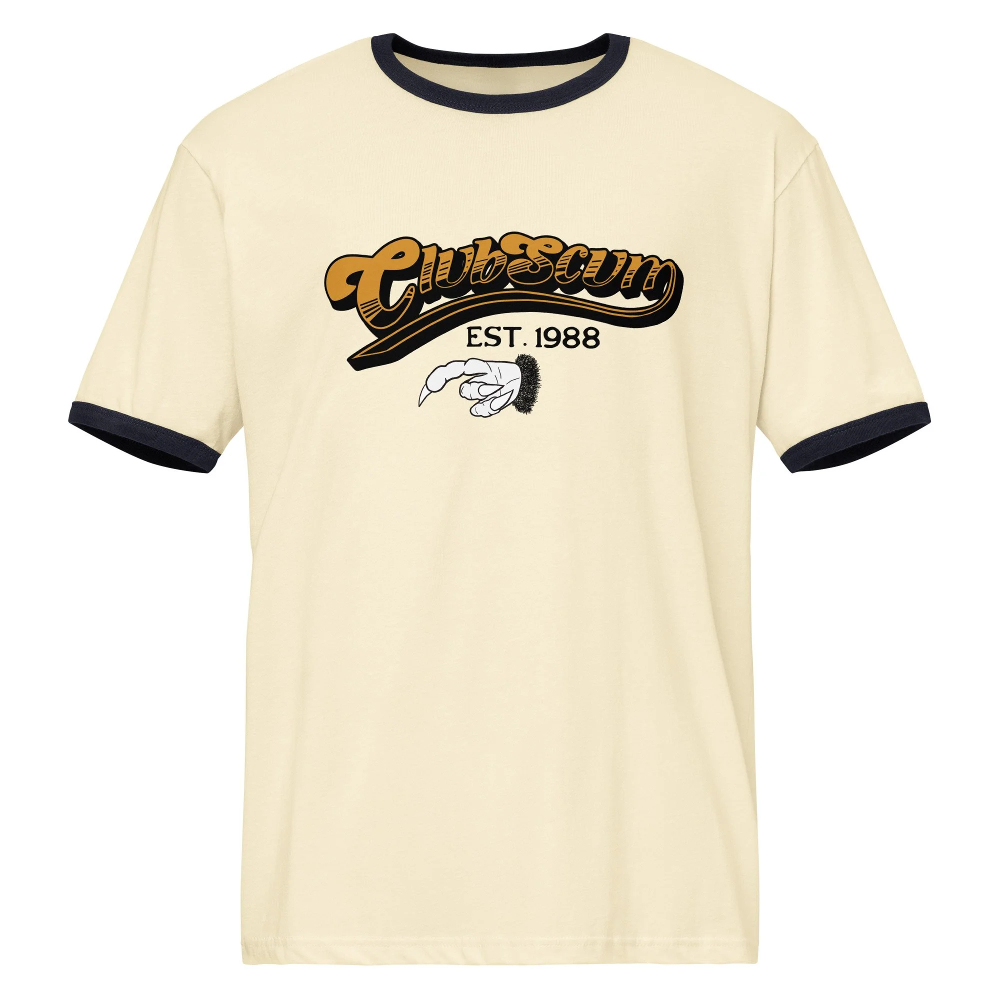 Club Scum / Cheers mashup inspired by Hobgoblins | Design by Josh Flowers | Unisex ringer t-shirt