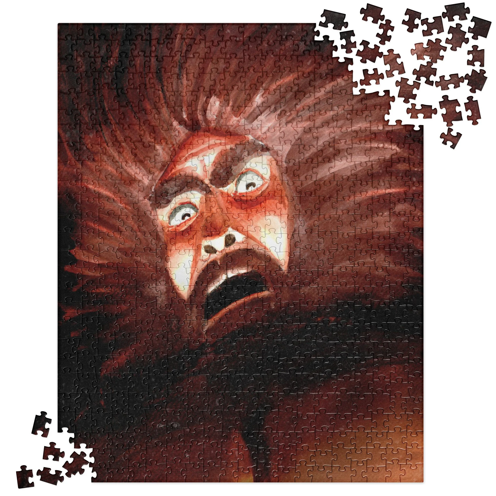 Movies Are Dumb: Yeti Jigsaw puzzle