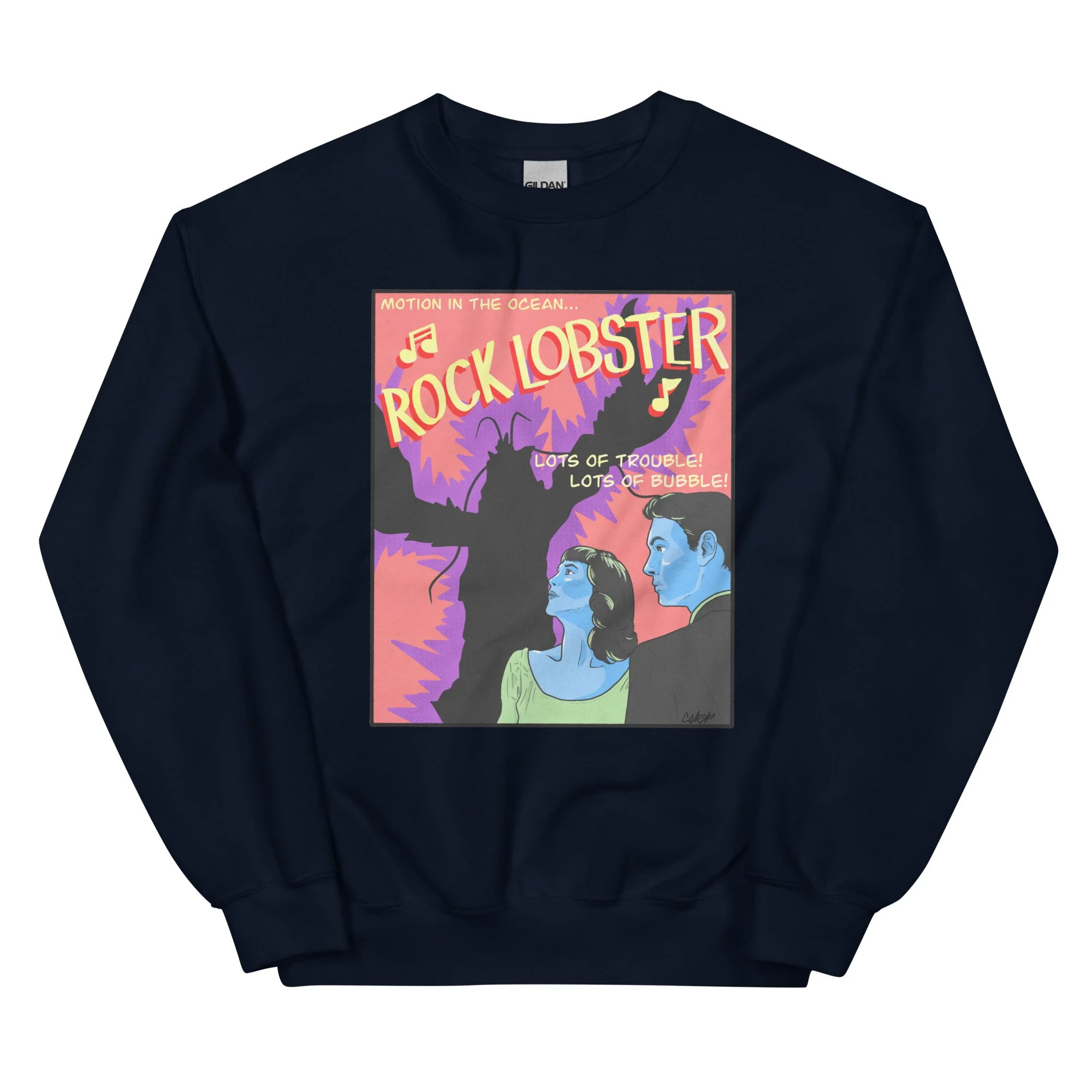 The B-52s "Rock Lobster" / Teenagers From Outer Space Mashup by Chelsea Kelly | Unisex Sweatshirt