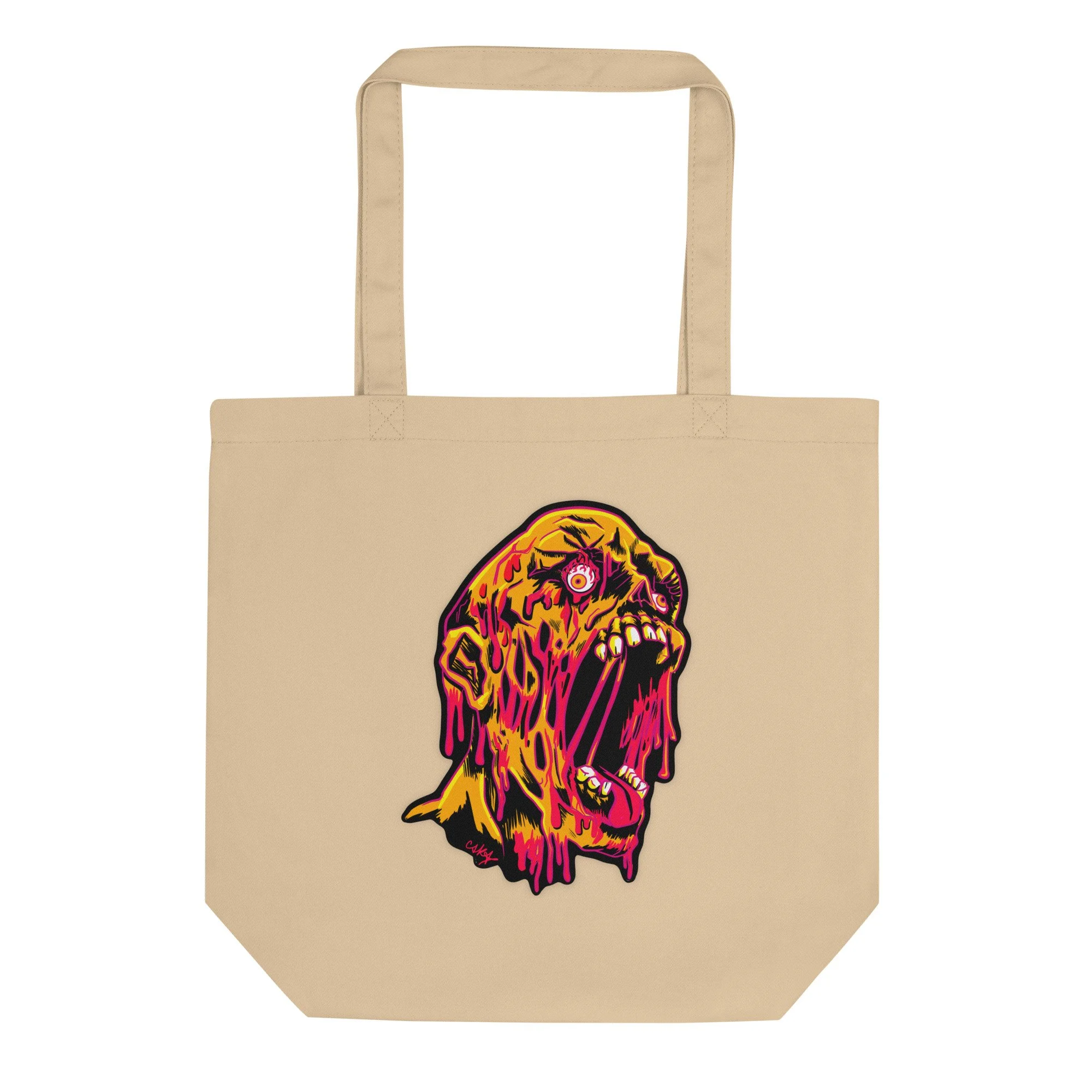 The Incredible Melting Man by Chelsea Kelly | Eco Tote Bag