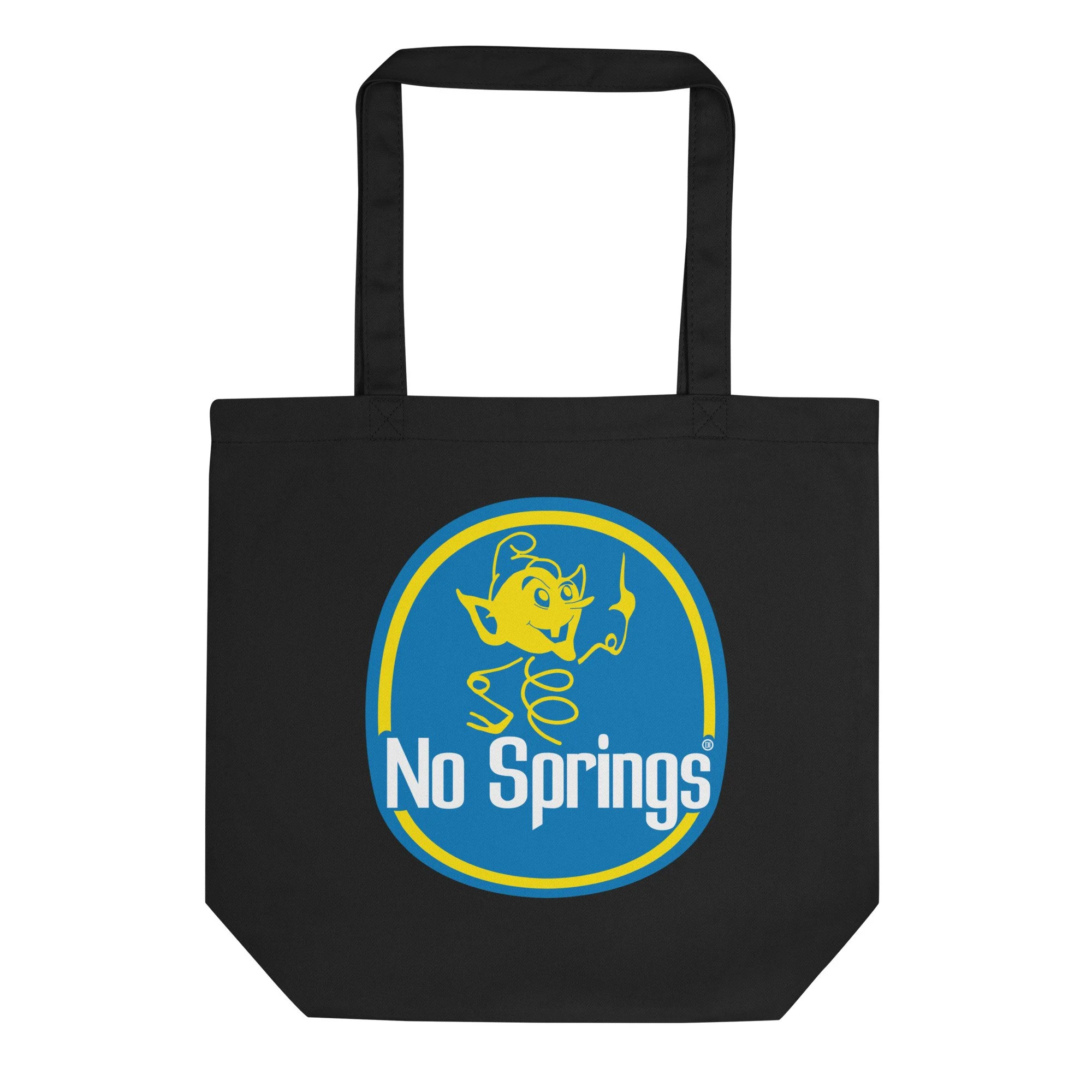 Dumb Industries | No Springs! Design by Josh Flowers | Eco Tote Bag