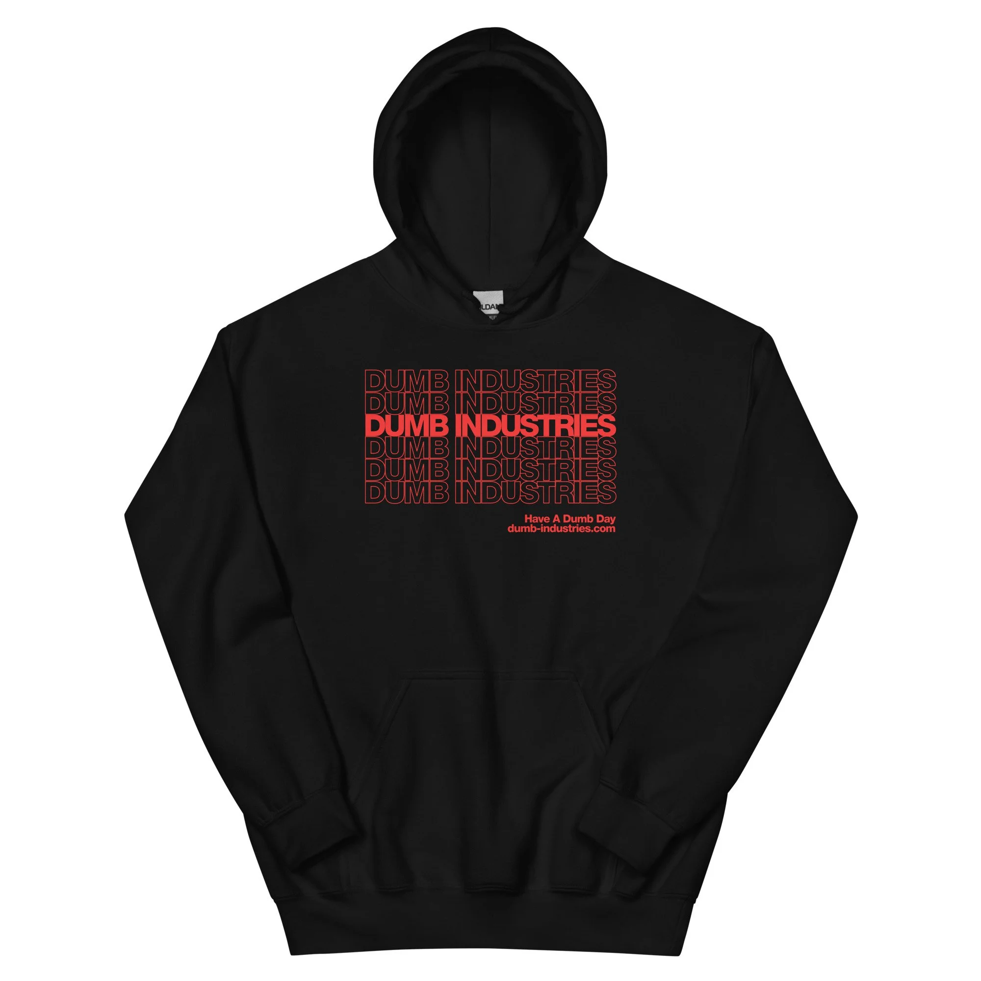 Dumb Industries | Shopping Bag Logo | Unisex Hoodie