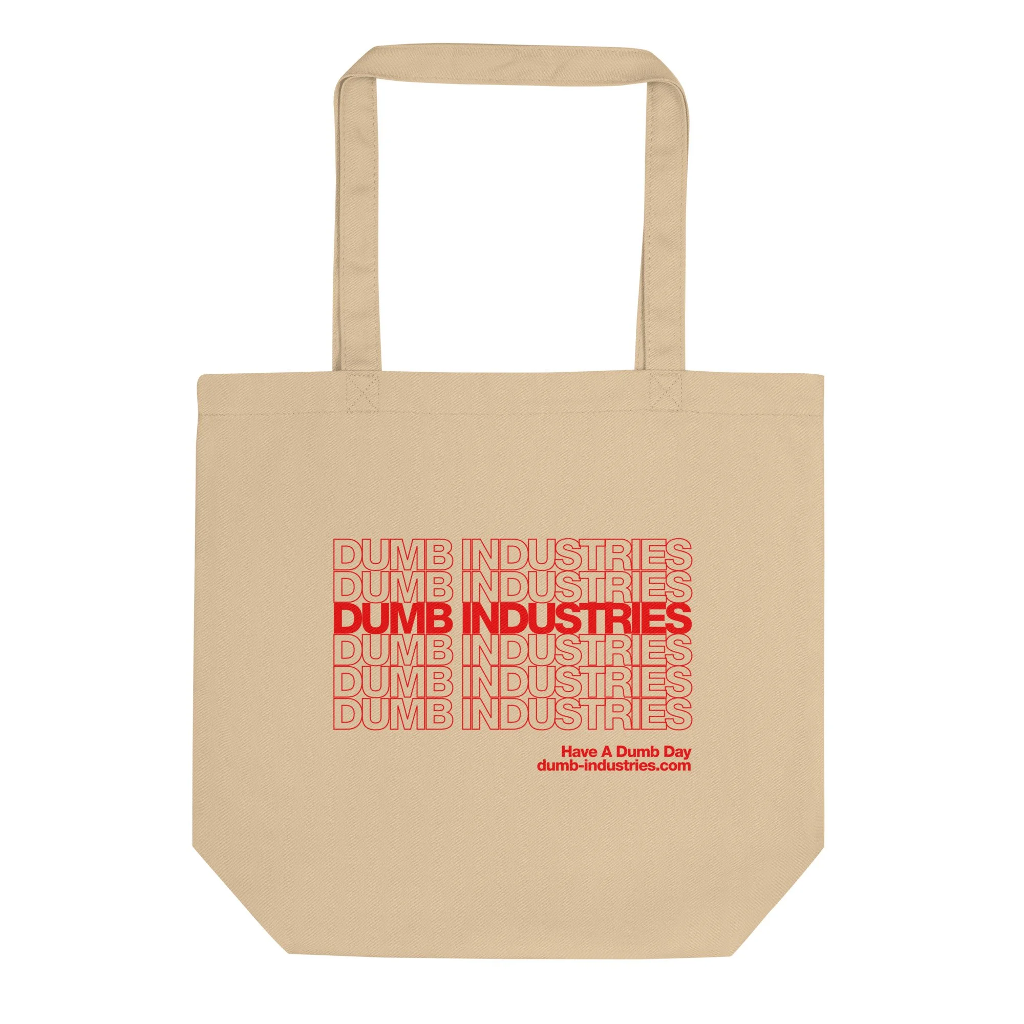Dumb Industries | Shopping Bag Logo | Eco Tote Bag