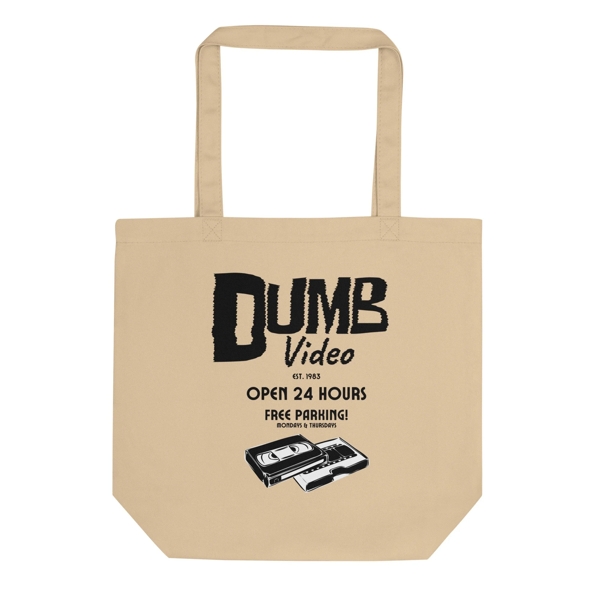 Dumb Video | Open 24 Hours | Eco Tote Bag