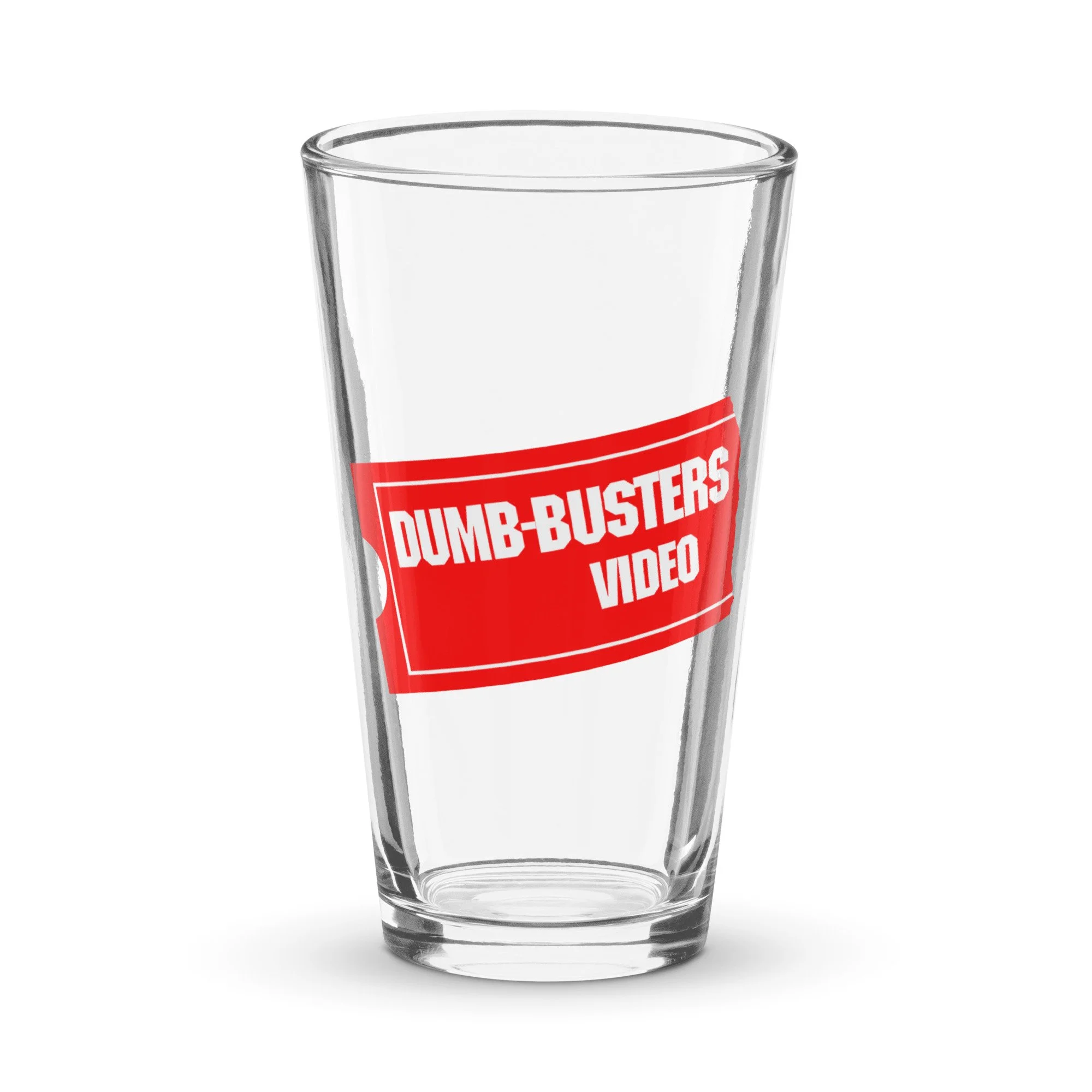 Dumb-Busters Video | Shaker pint glass