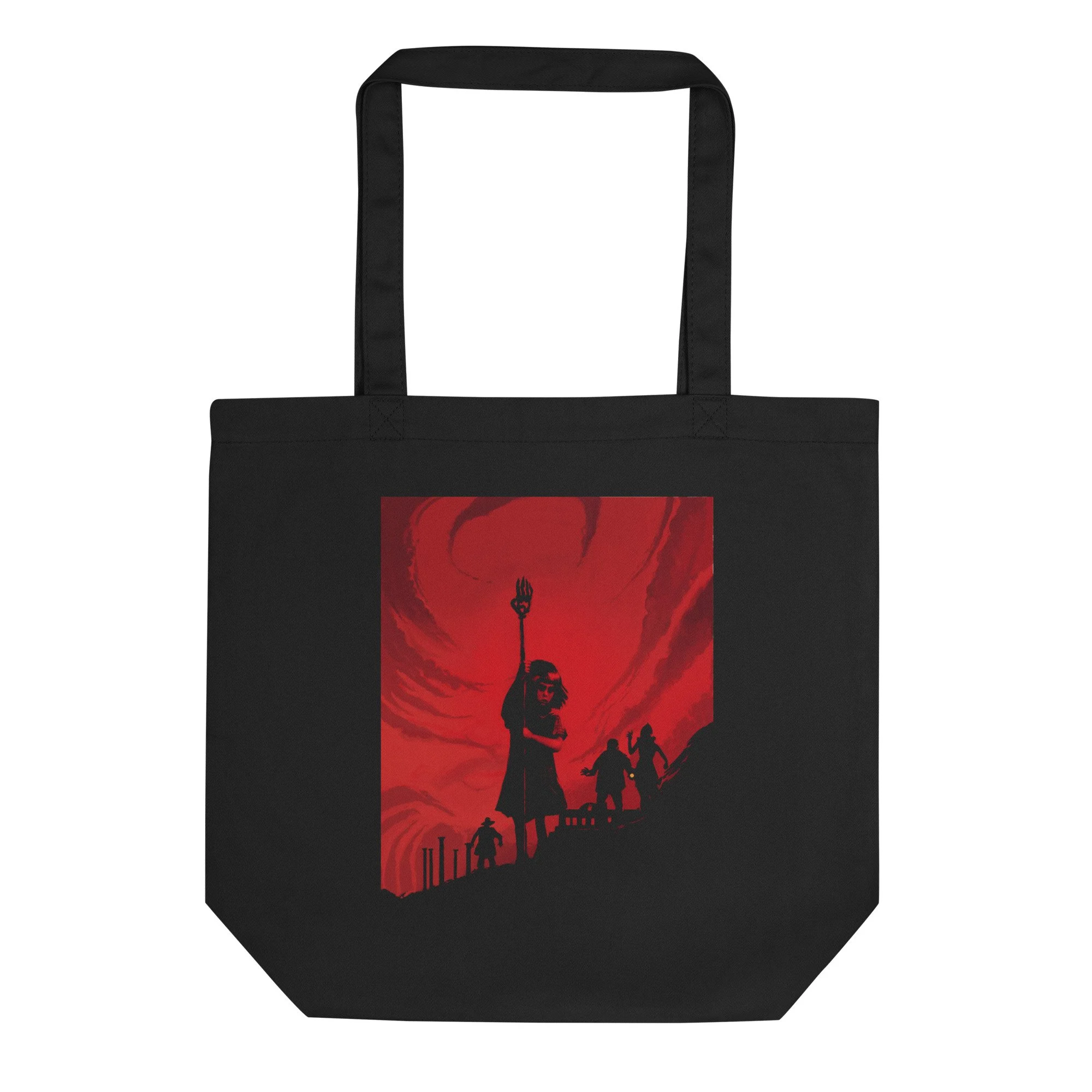 Growing Up w/ Manos: The Hands of Fate by Jackey Neyman Jones | Book Cover Artwork | Eco Tote Bag