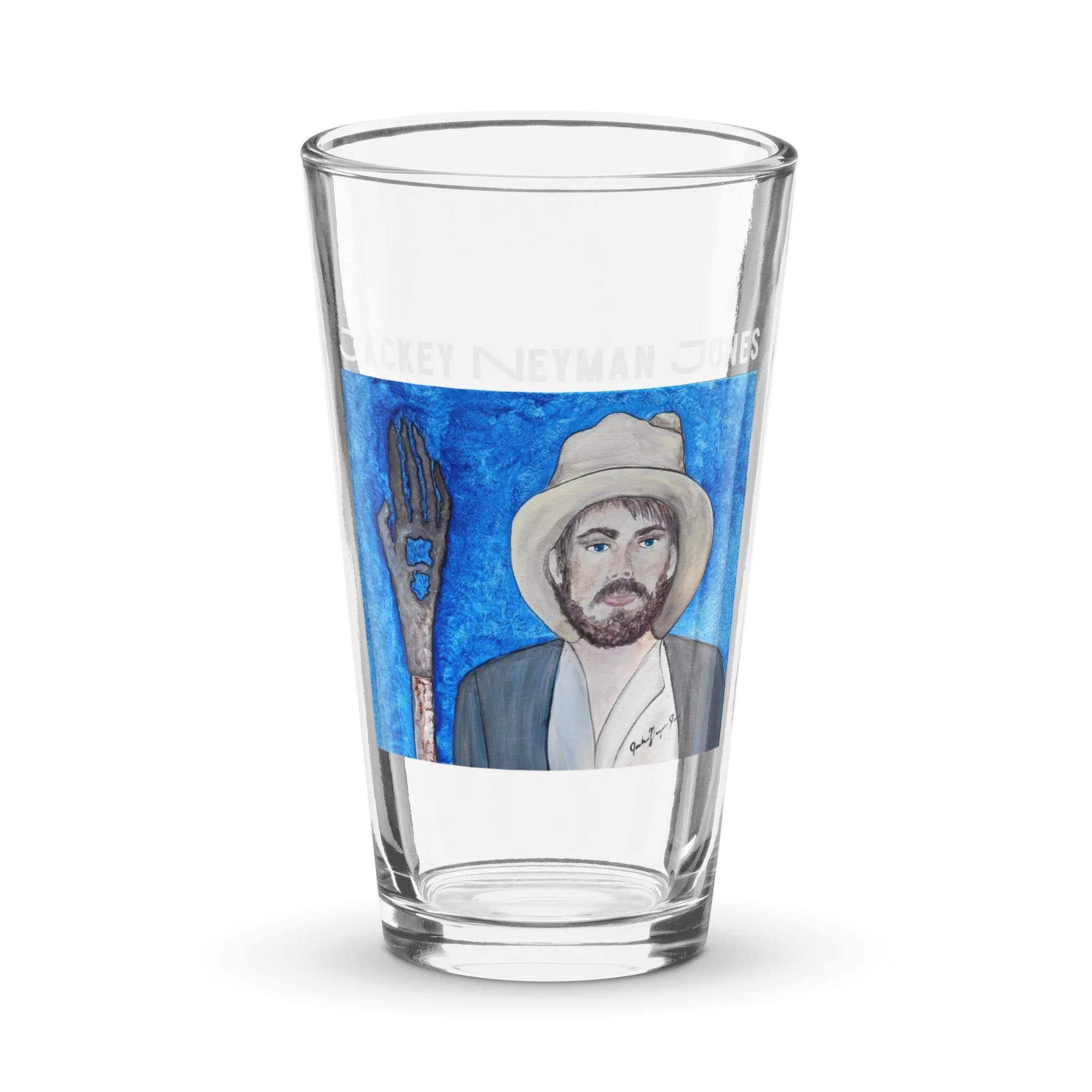 Jackey Neyman Jones | "Torgo" | Shaker pint glass