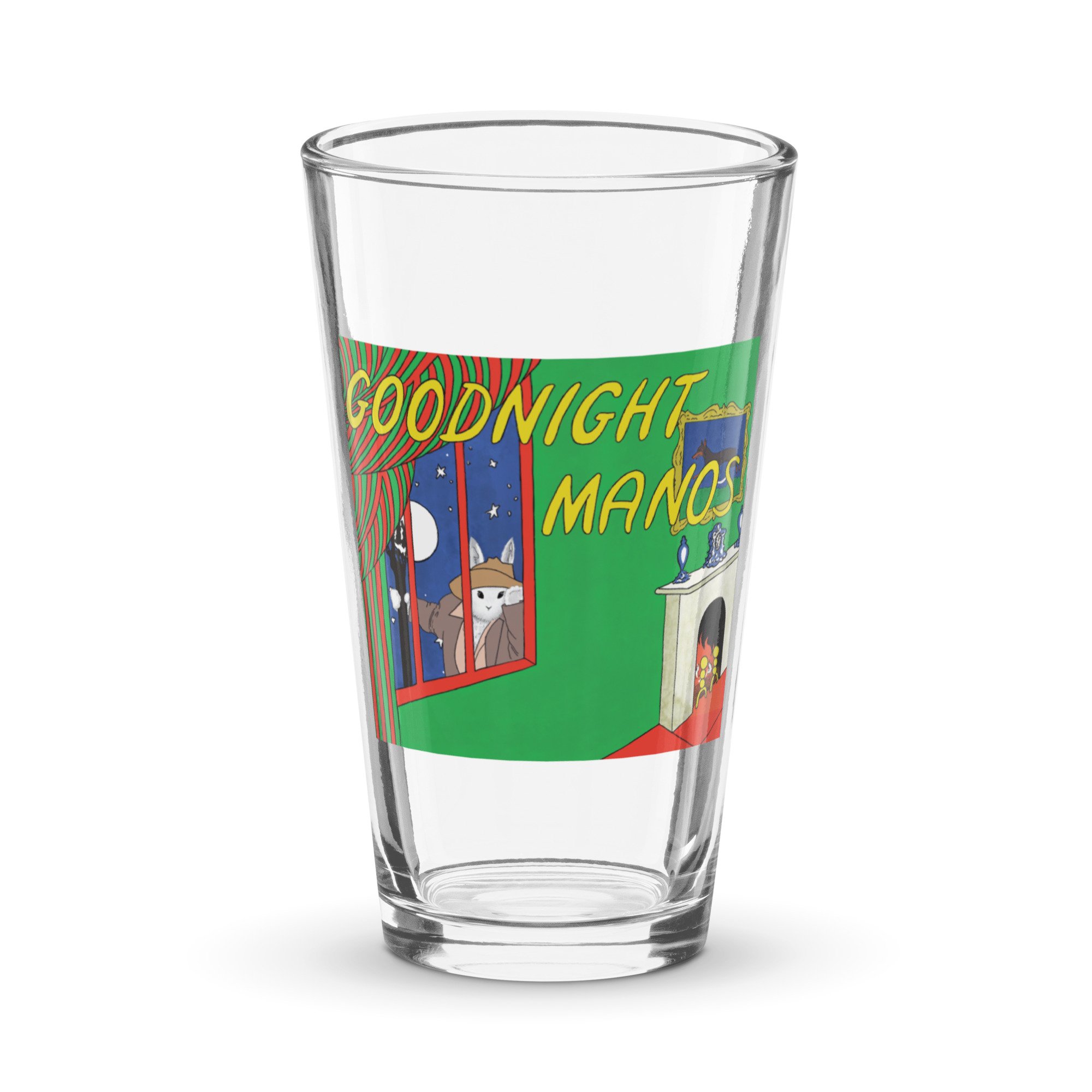Jackey Neyman Jones | Goodnight Moon/Manos Mashup | Shaker pint glass