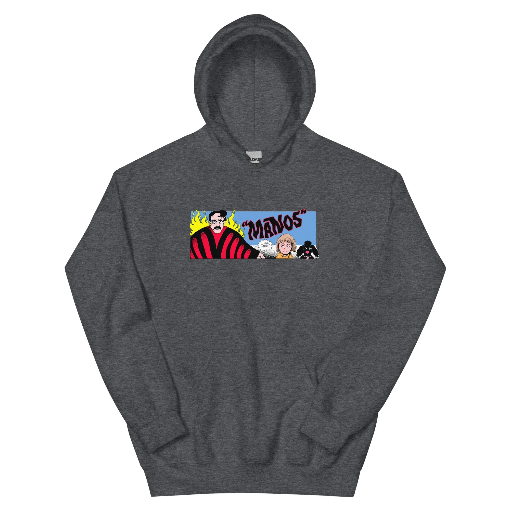 Jackey Neyman Jones | Manos: The Hands Of Fate | Brad Foster Design in Color | Unisex Hoodie