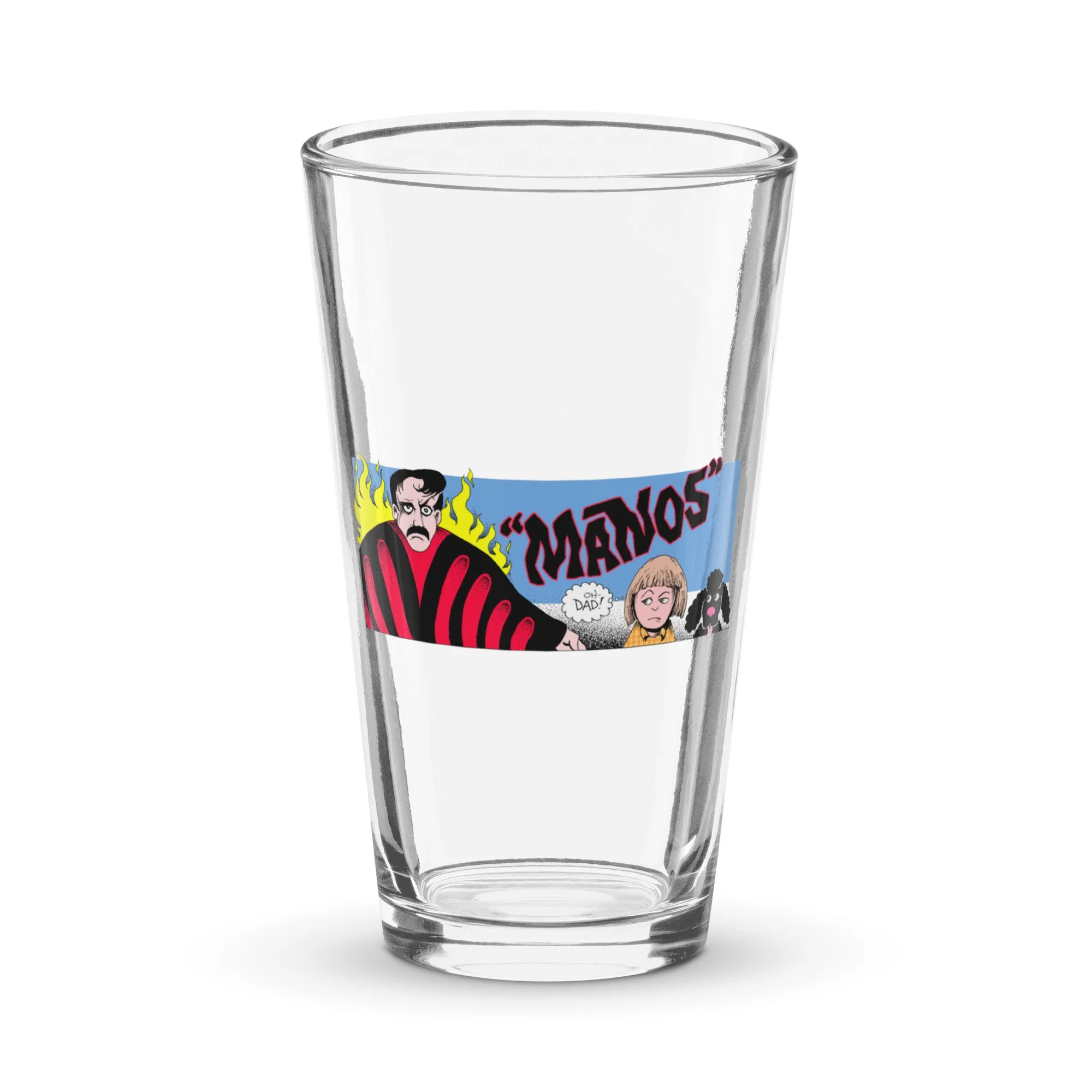 Jackey Neyman Jones | Manos: The Hands Of Fate | Brad Foster Design in Color | Shaker pint glass