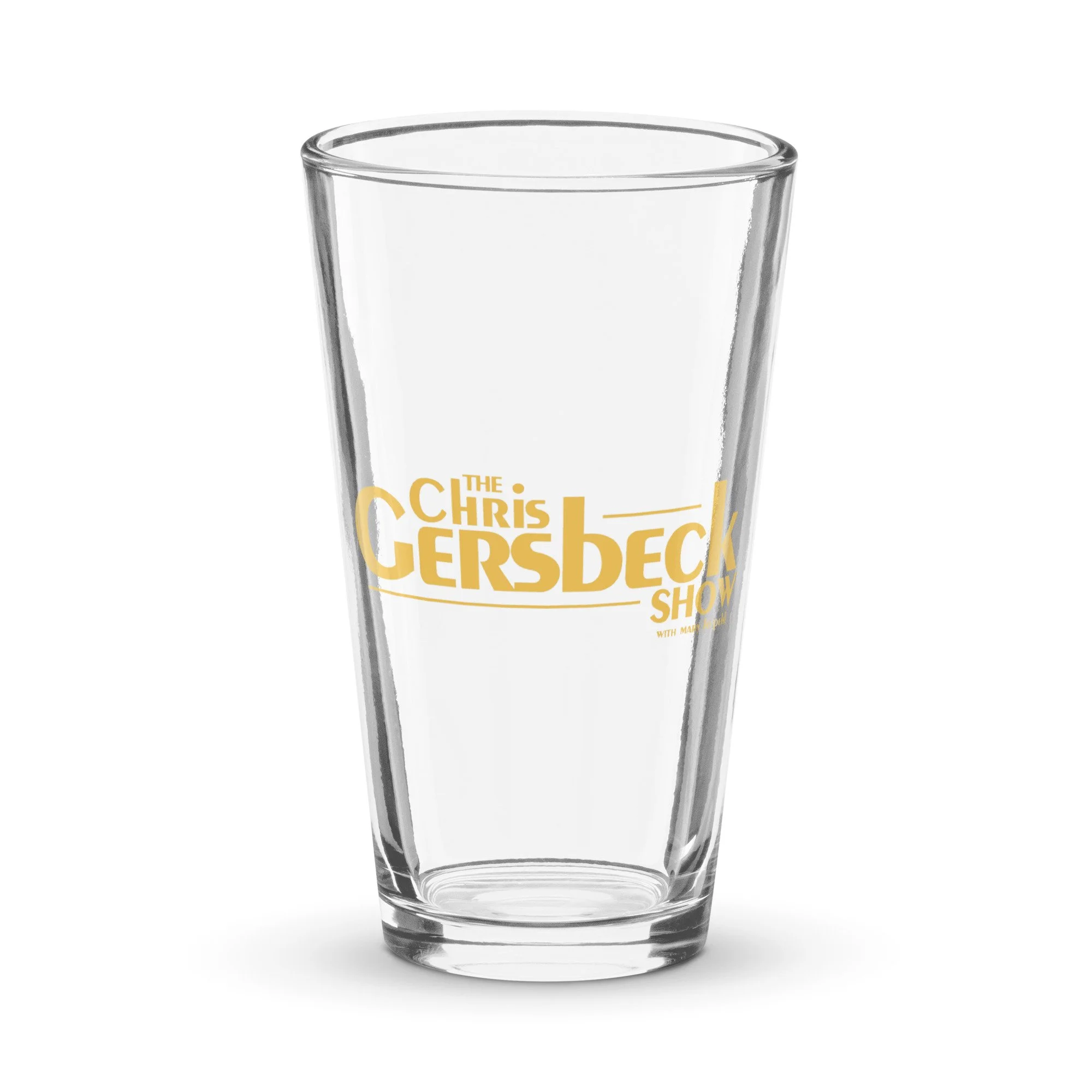 The Mary Jo Pehl Show | The Chris Gersbeck Show | Shaker pint glass
