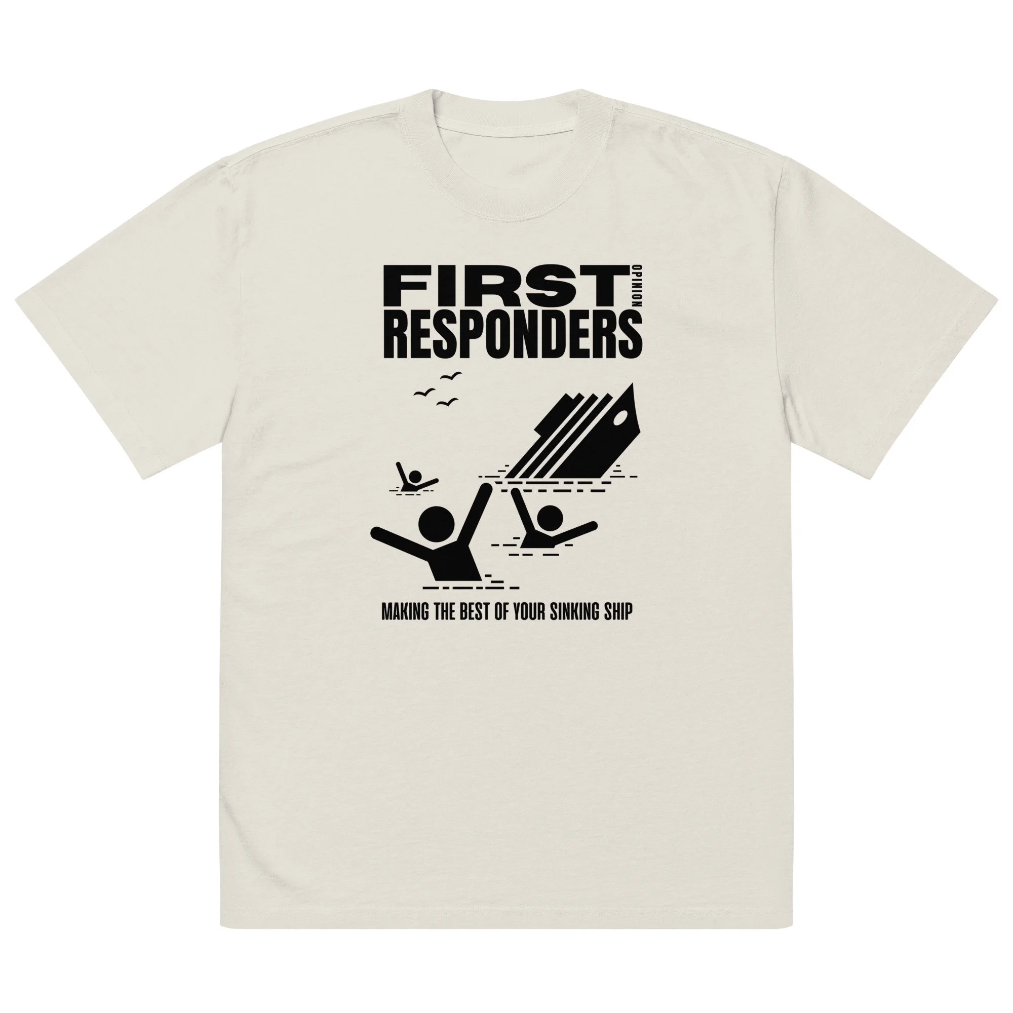 The Mary Jo Pehl Show | First Opinion Responders | Oversized faded t-shirt