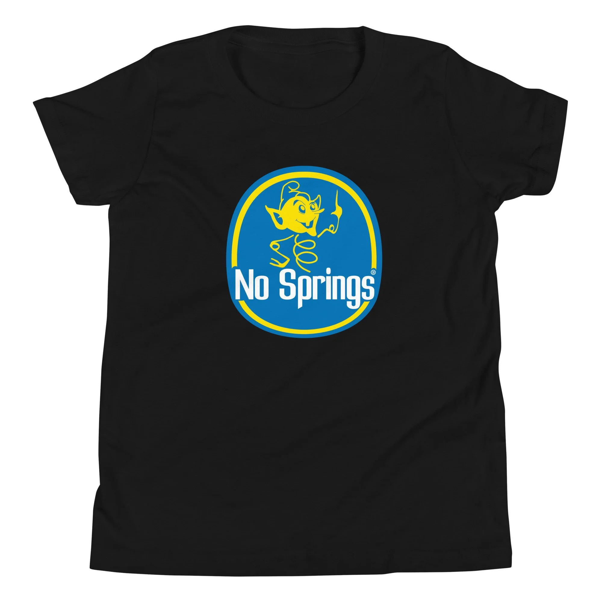 Dumb Industries | No Springs! Design by Josh Flowers | Youth t-shirt