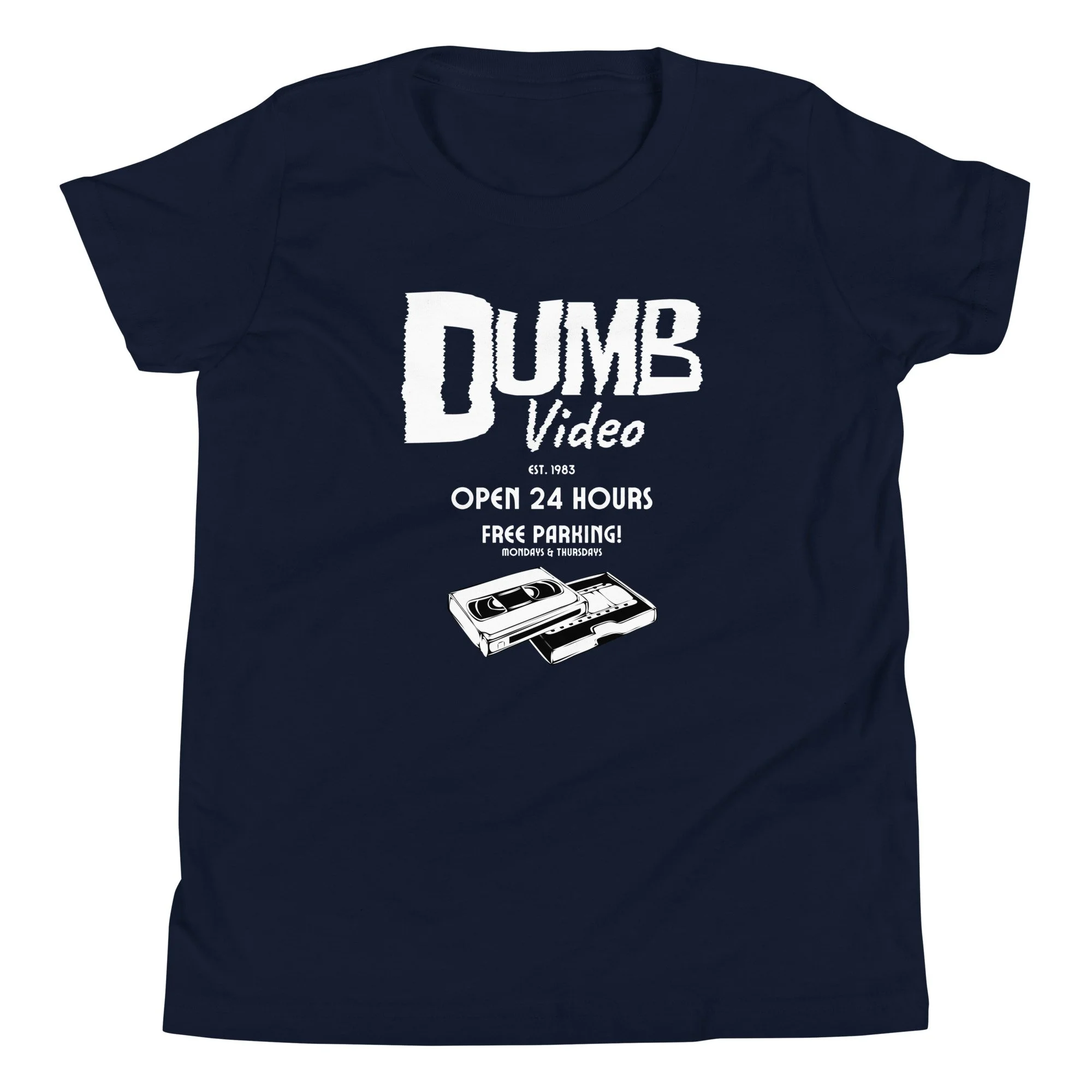 Dumb Video | Open 24 Hours | Youth t-shirt