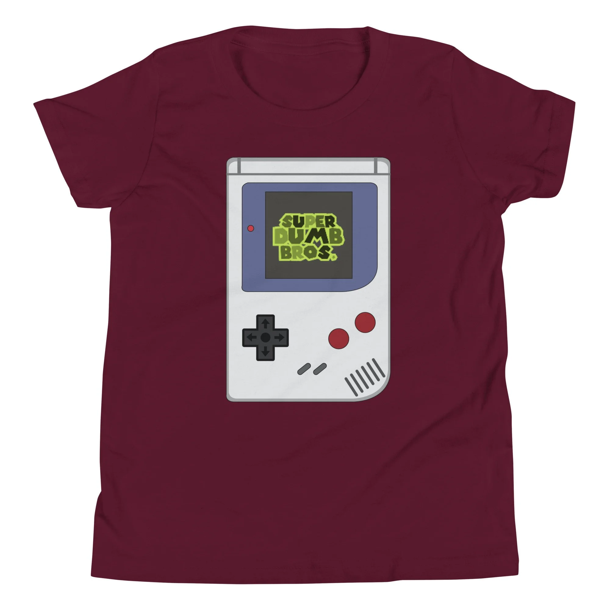 youth-staple-tee-maroon-front-6ac9d180658db.jpg