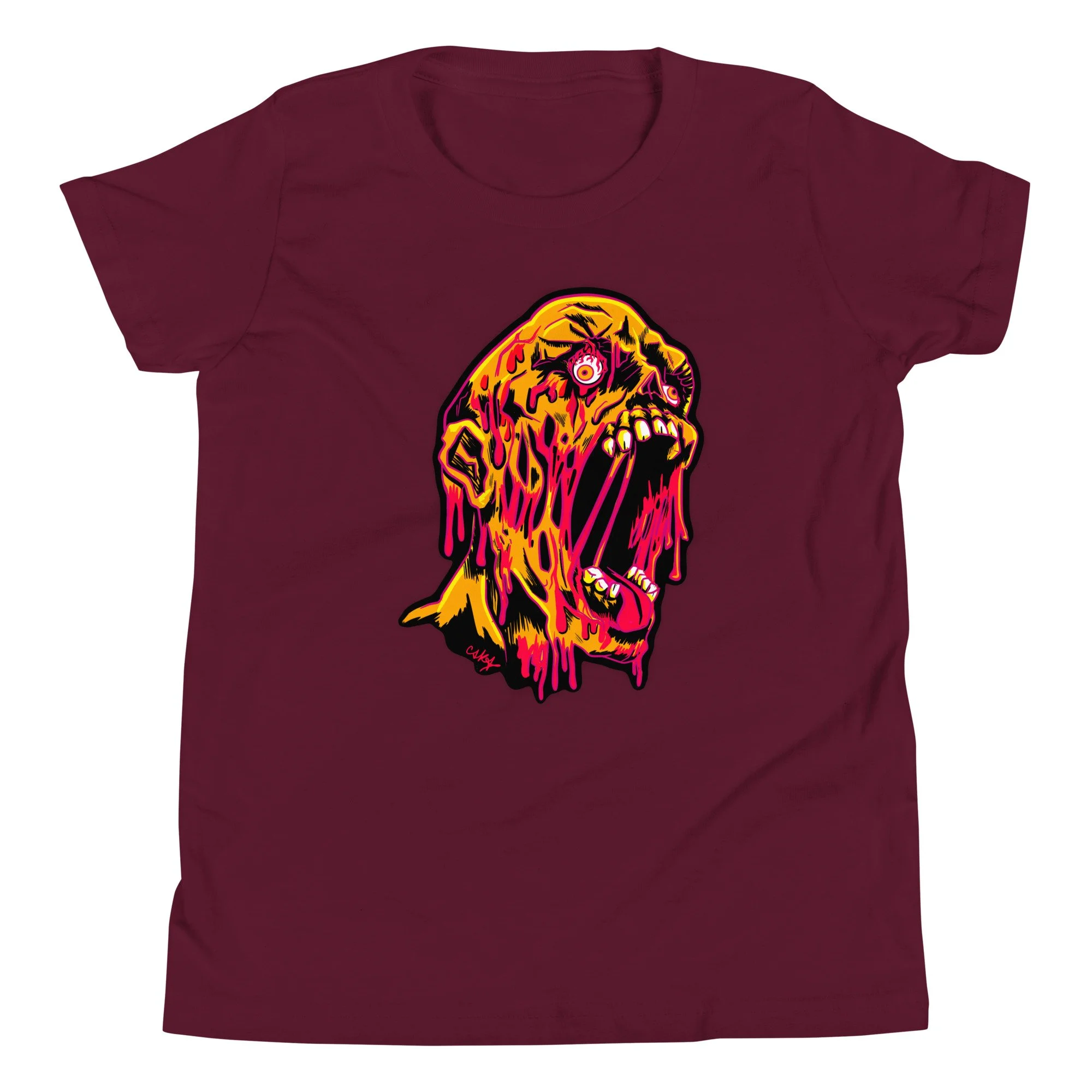 youth-staple-tee-maroon-front-6ac9d561e9d05.jpg
