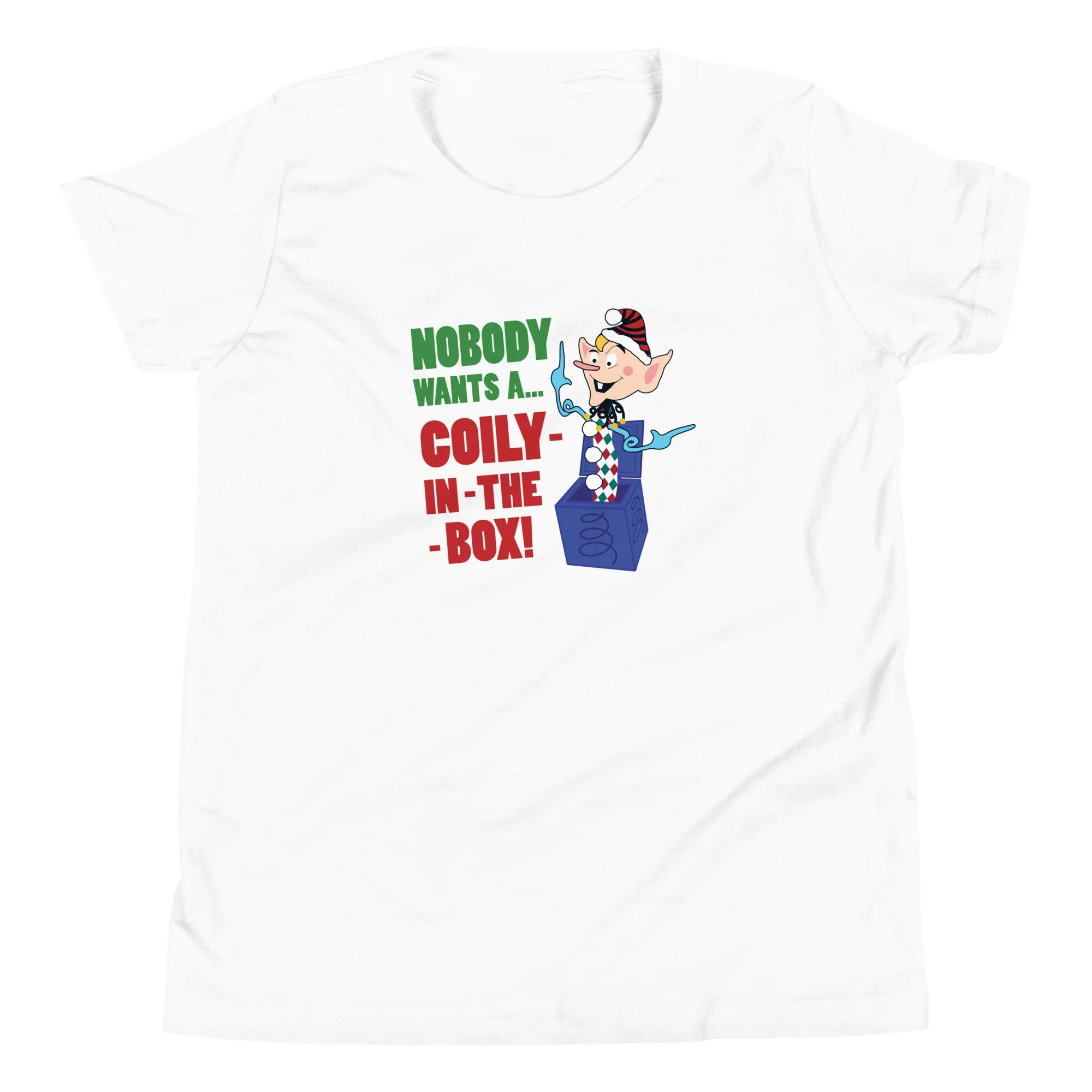 Dumb Industries | Coily-in-the-Box Design by Josh Flowers | Youth t-shirt
